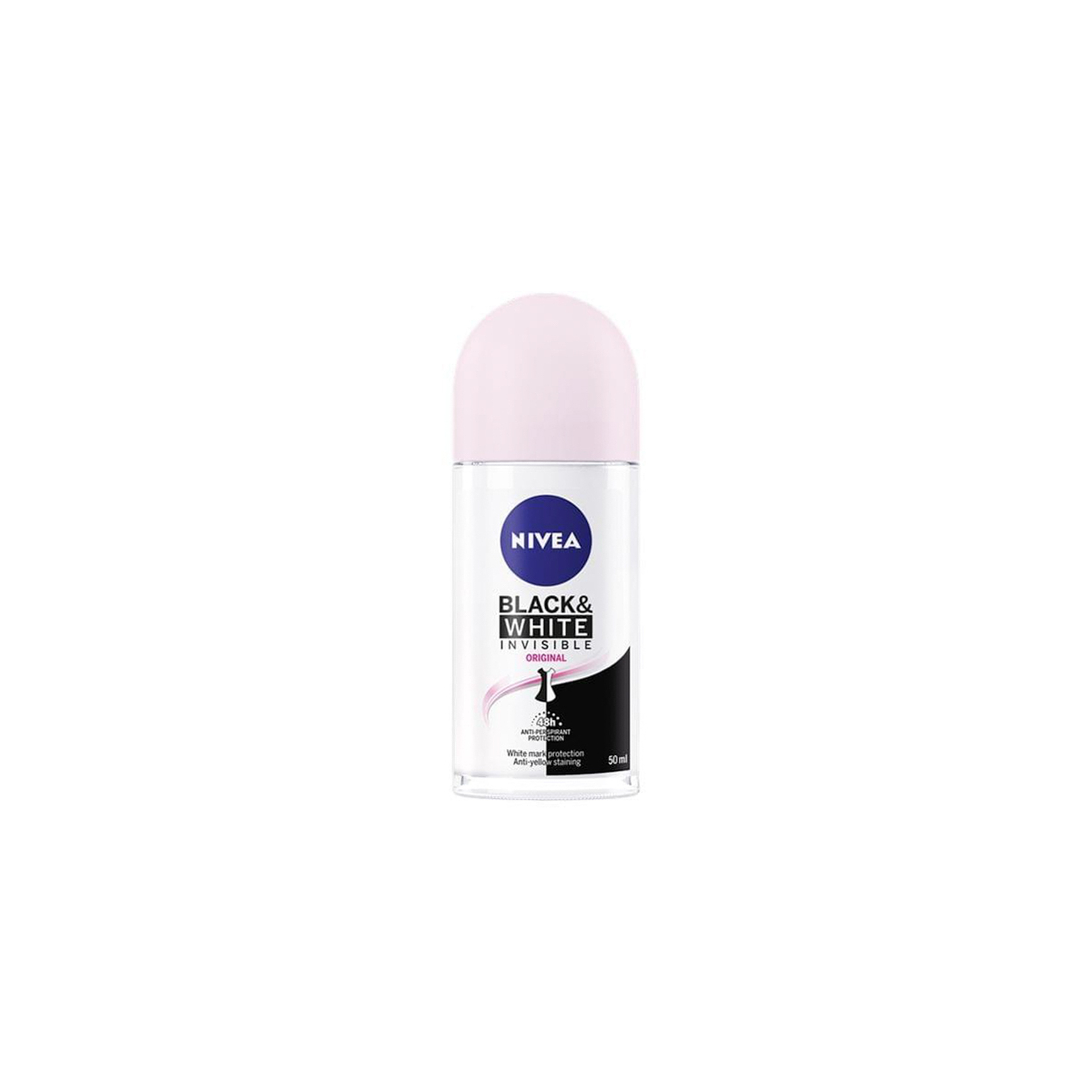 Nivea Invisible Black & White Deodorant - 50Ml