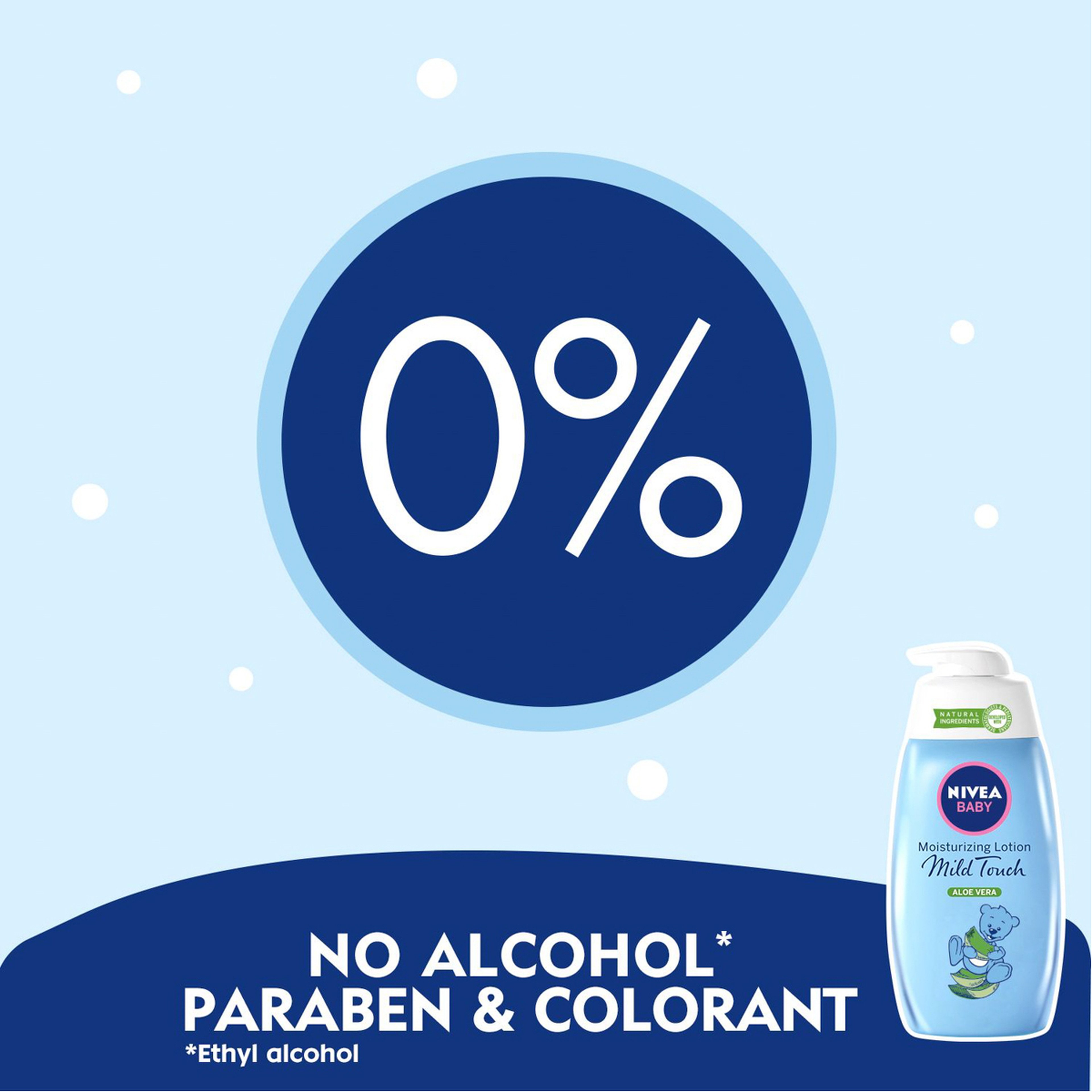 نيفيا للأطفال لوشن اللمسه اللطيفه 500مل