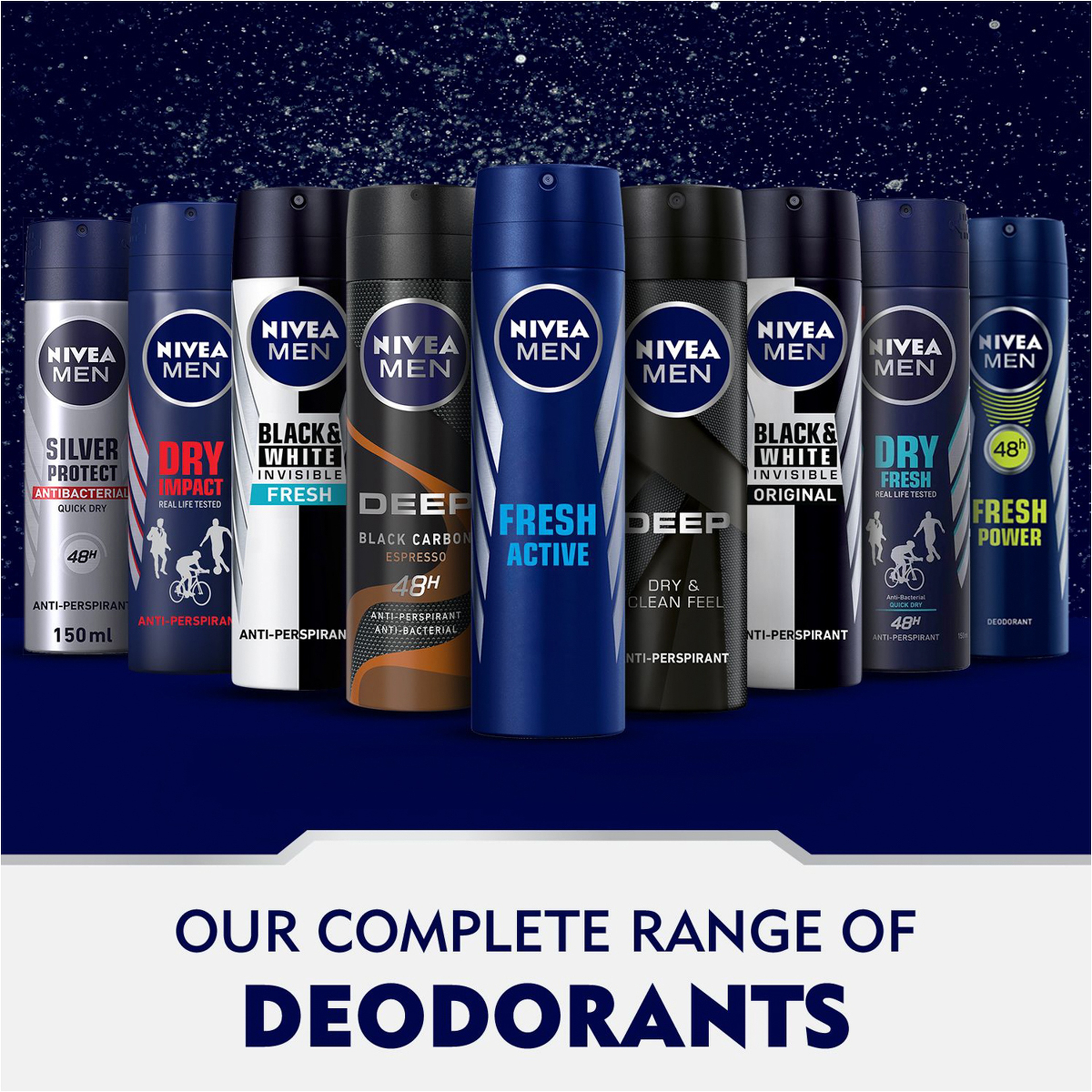 نيفيا مزيل عرق رجال 150مل