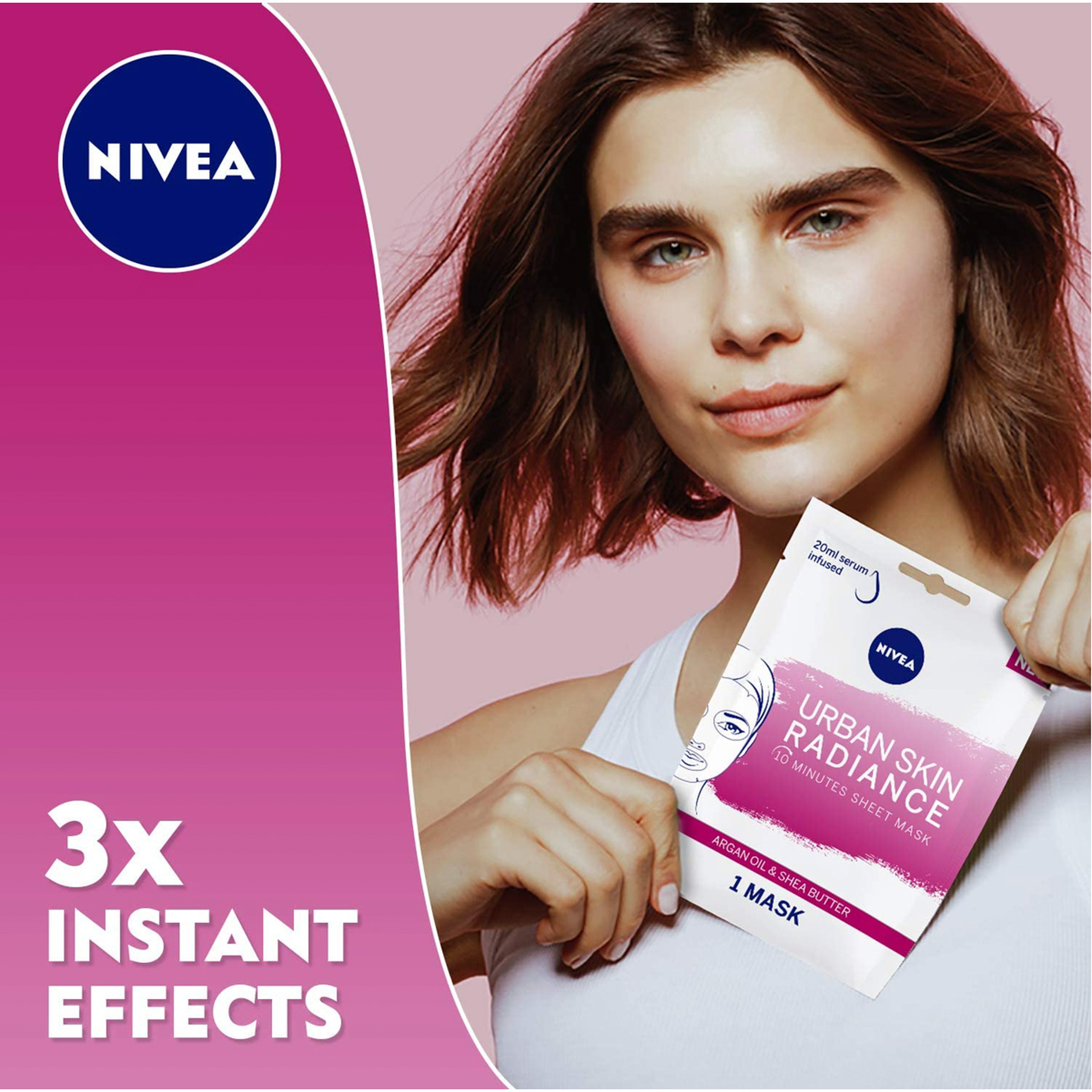 Nivea Urban Face Mas Argan Oil & Shea 1 Pc