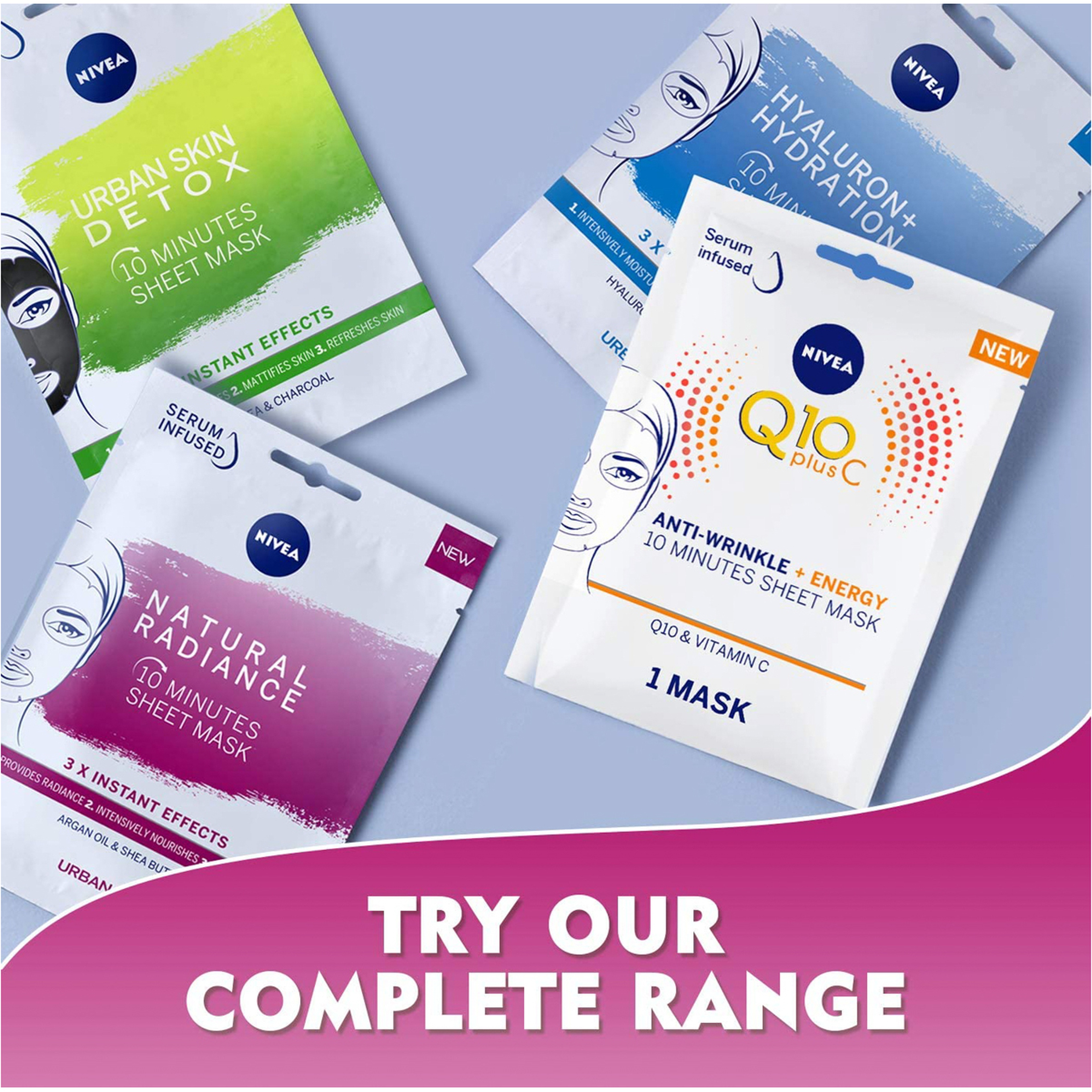 Nivea Urban Face Mas Argan Oil & Shea 1 Pc