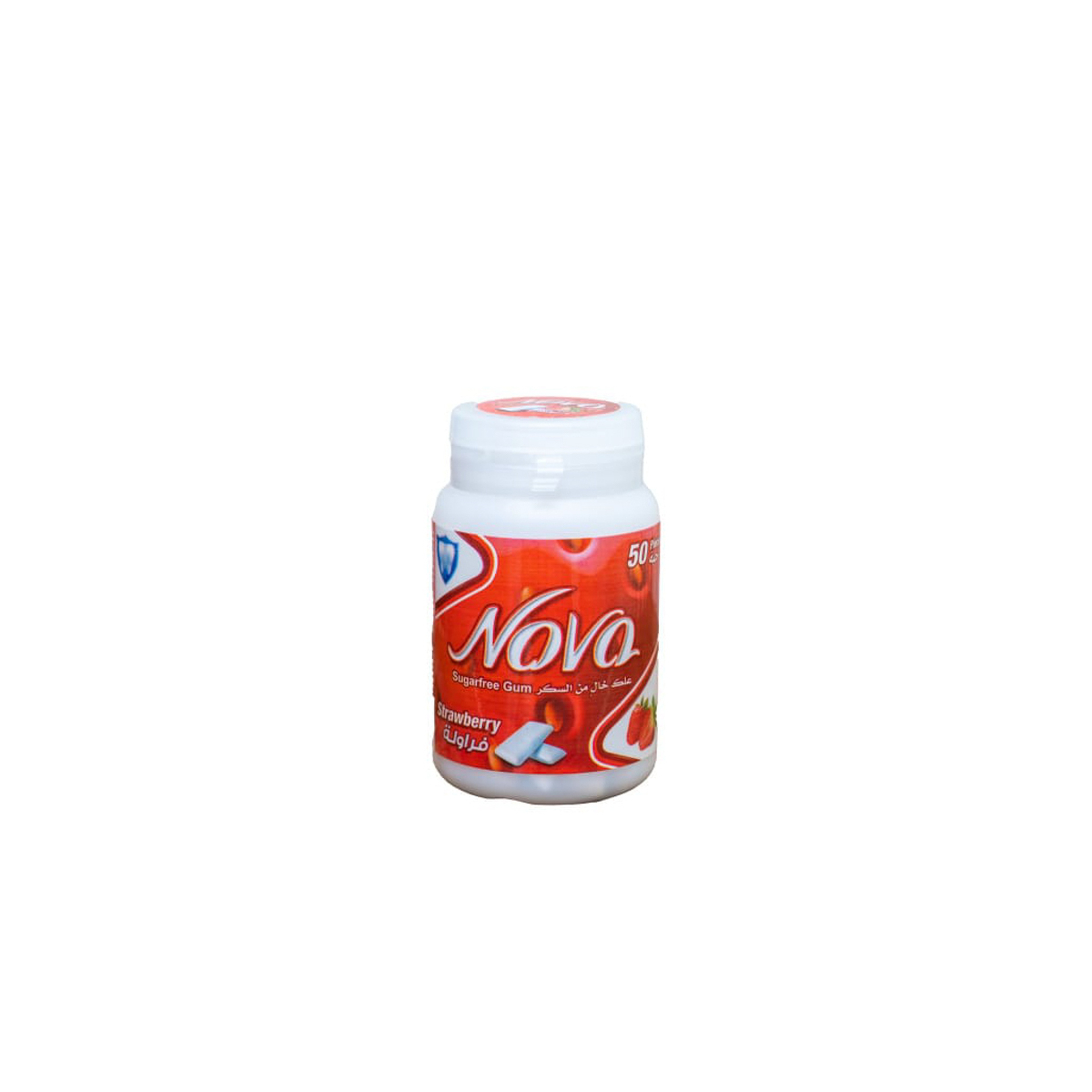 Nova Strawberry Sugar-Free Chewing Gum