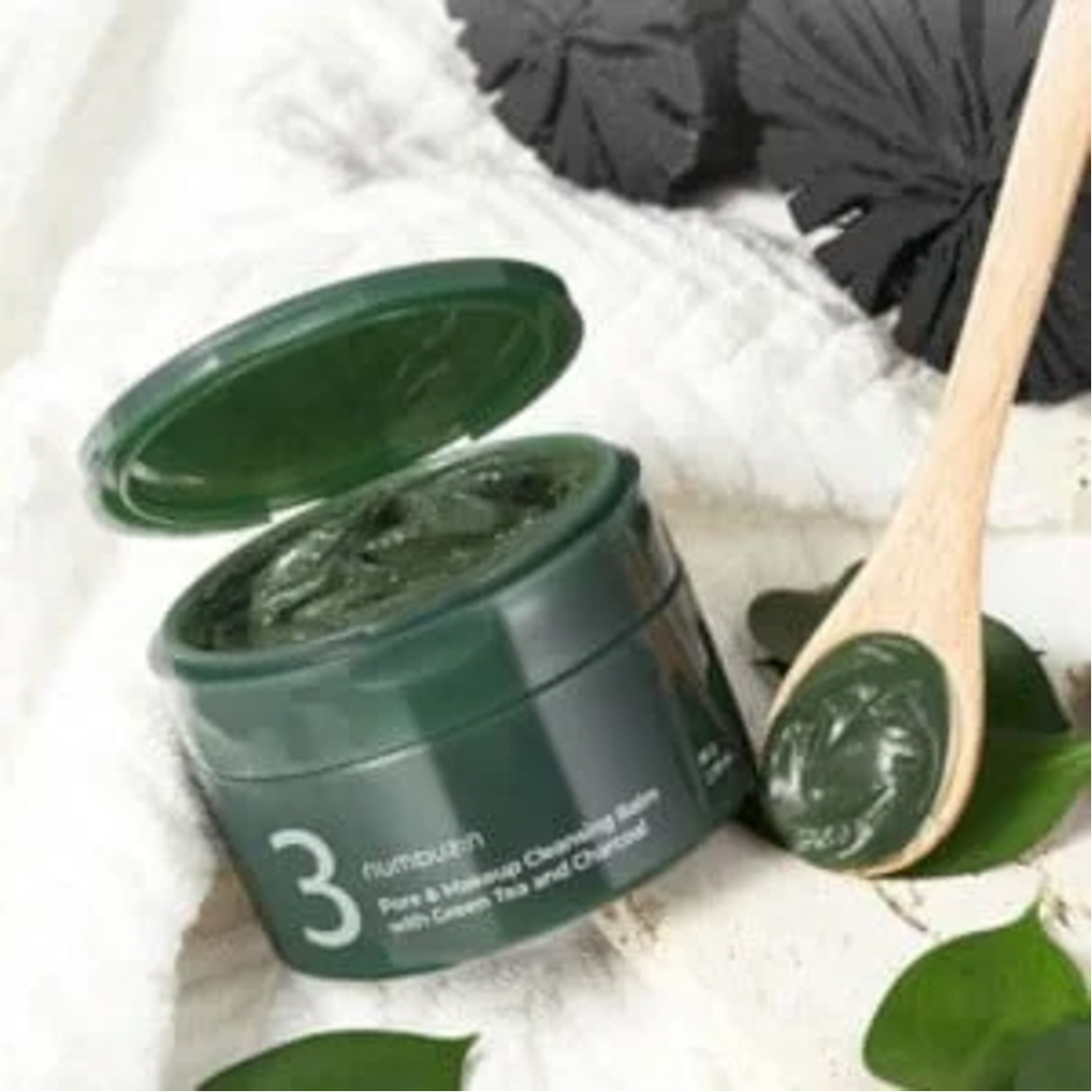 نومبوزين‏, بلسم تنظيف المسام والمكياج رقم 3 بالشاي الأخضر والفحم 85 جرام