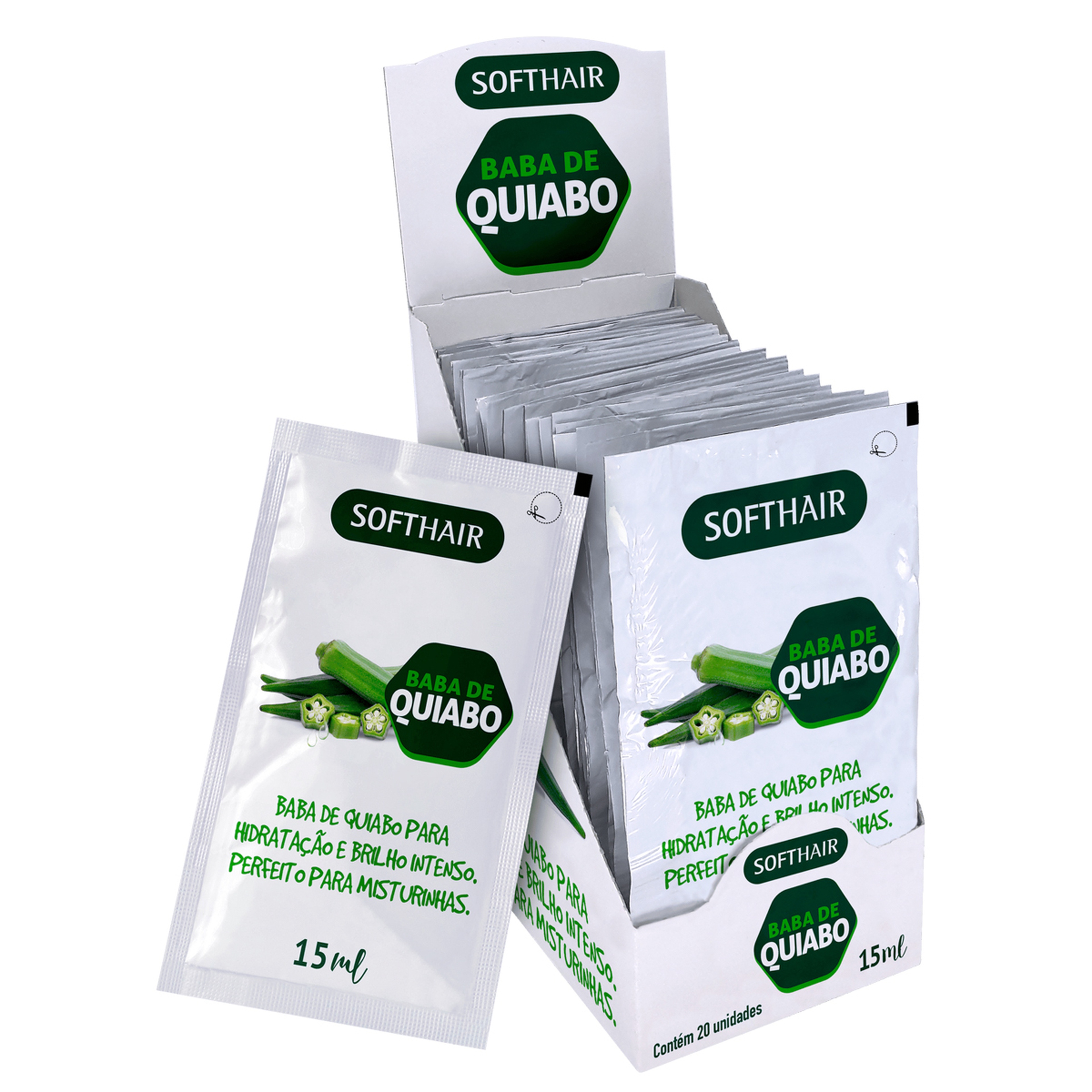 جل البامية المغذي لشعر 15مل