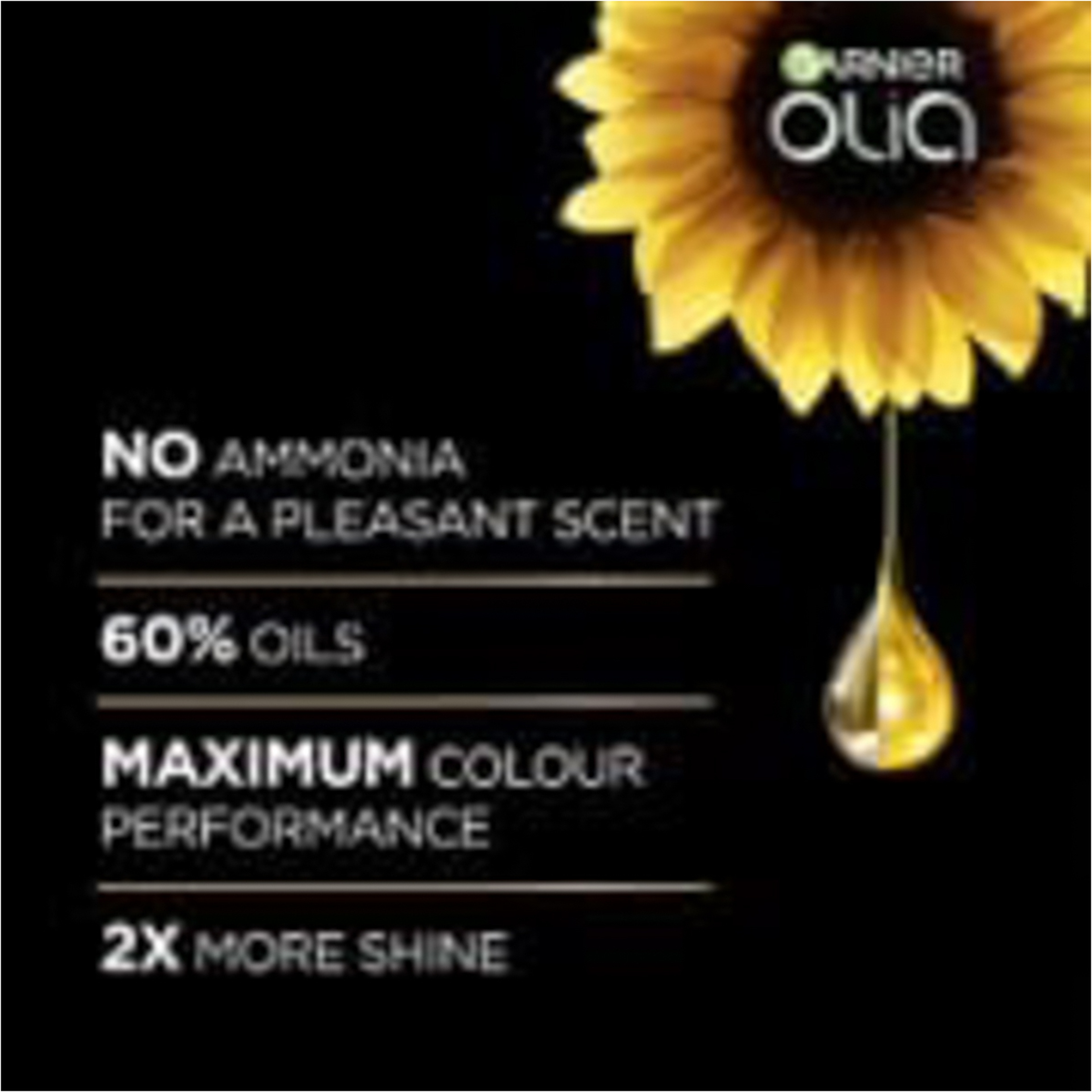 Olia, 7.0 Dark Blonde, No Ammonia Permanent Haircolor, With 60% Oils