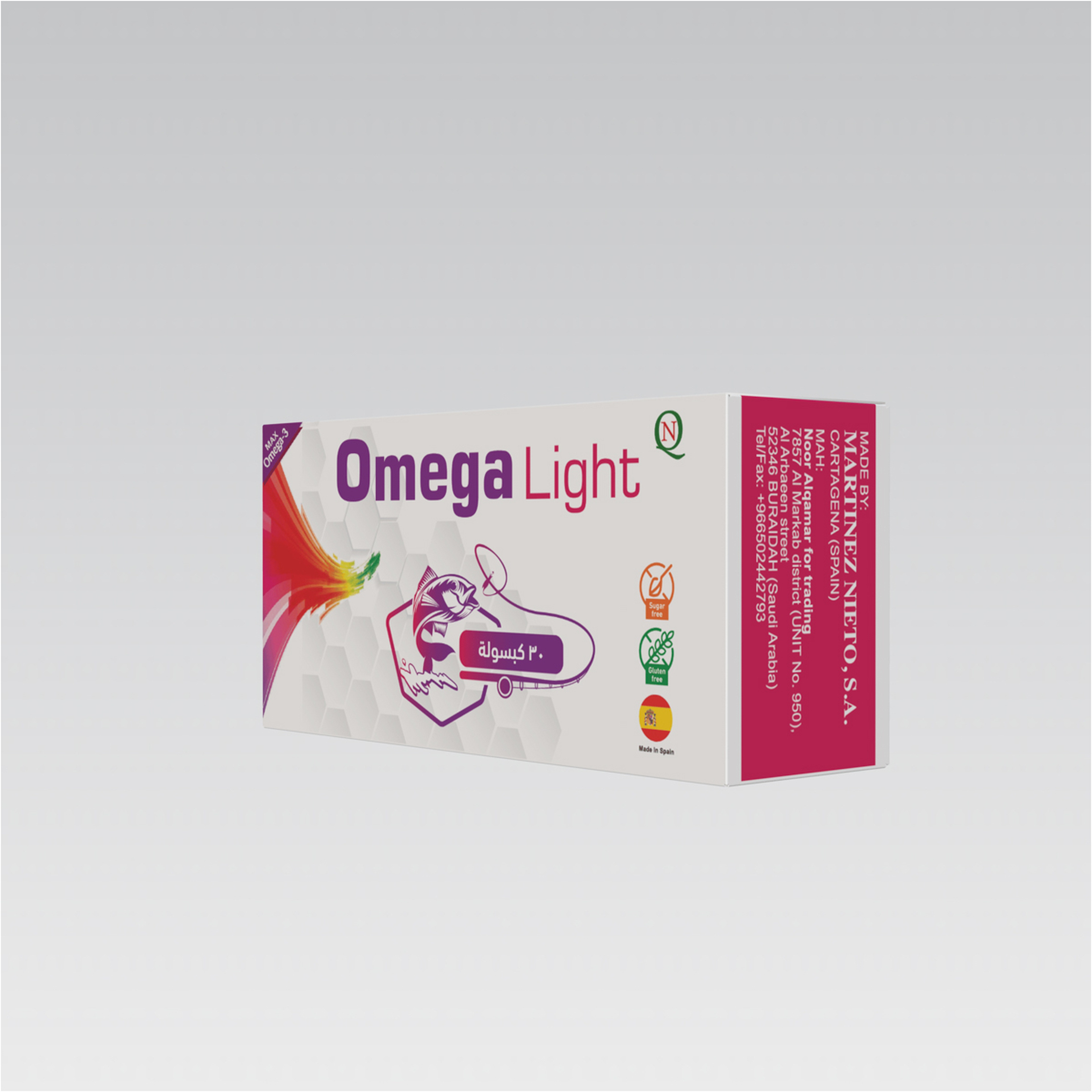 Omega Light Capsules,30 Caps, 42 G