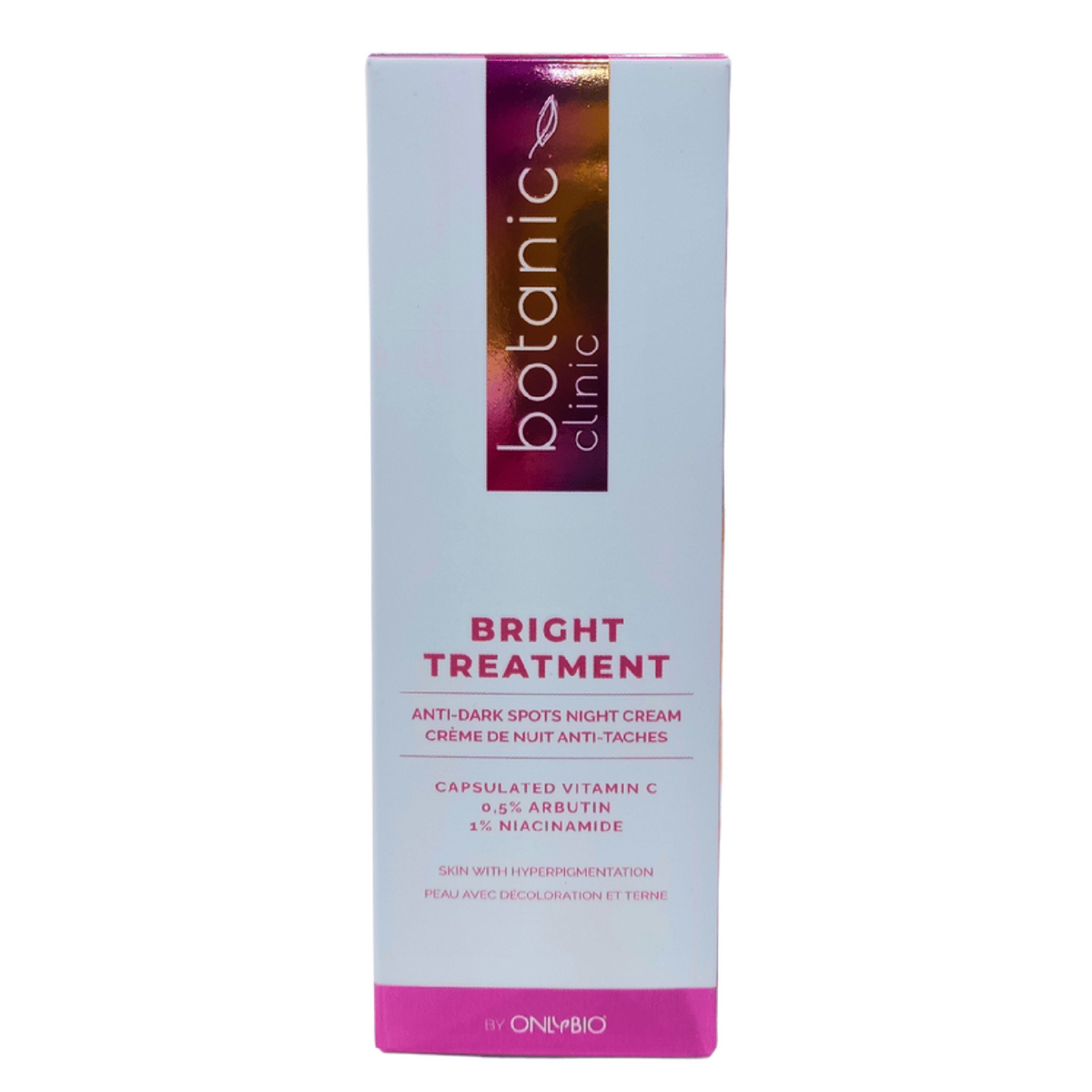 Onlybio Botanic Clinic Bright Treatment Anti-Dark Spots Night Cream 50Ml