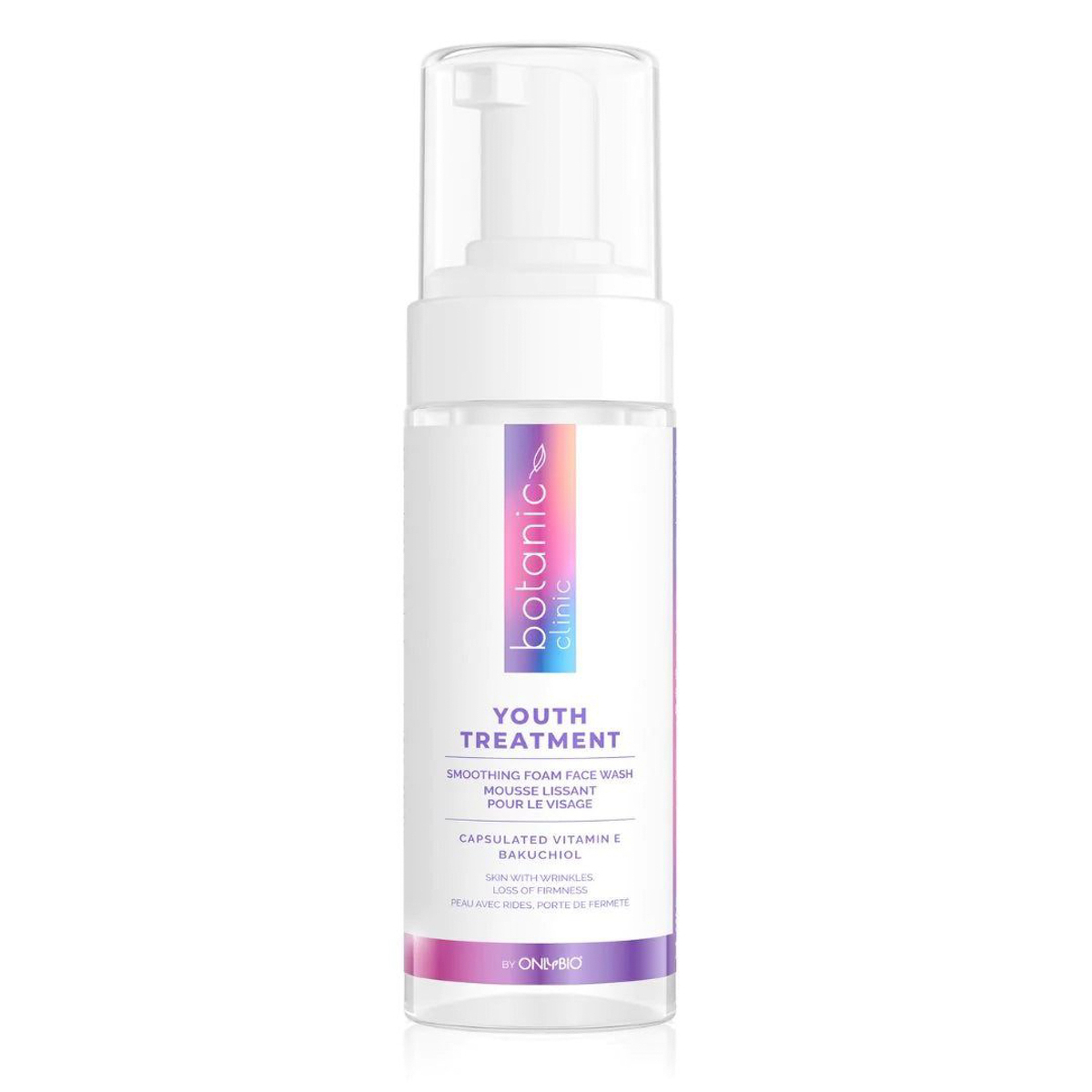 Only-Bio Botanic Clinic Youth Treatment Smoothing Face Washing Foam 150 Ml