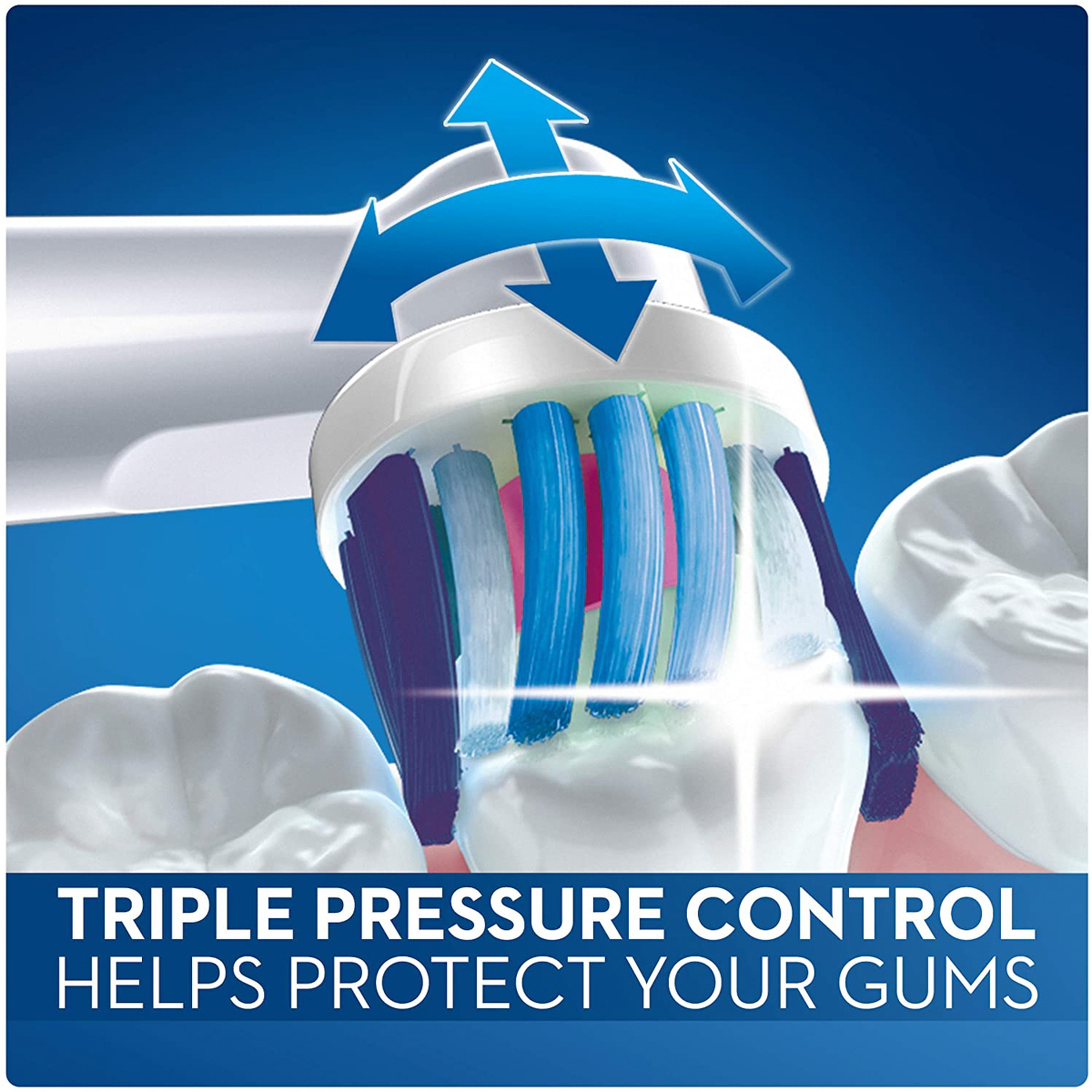 أورال بي جنيس-أكس فرشاة قابلة لإعادة ال