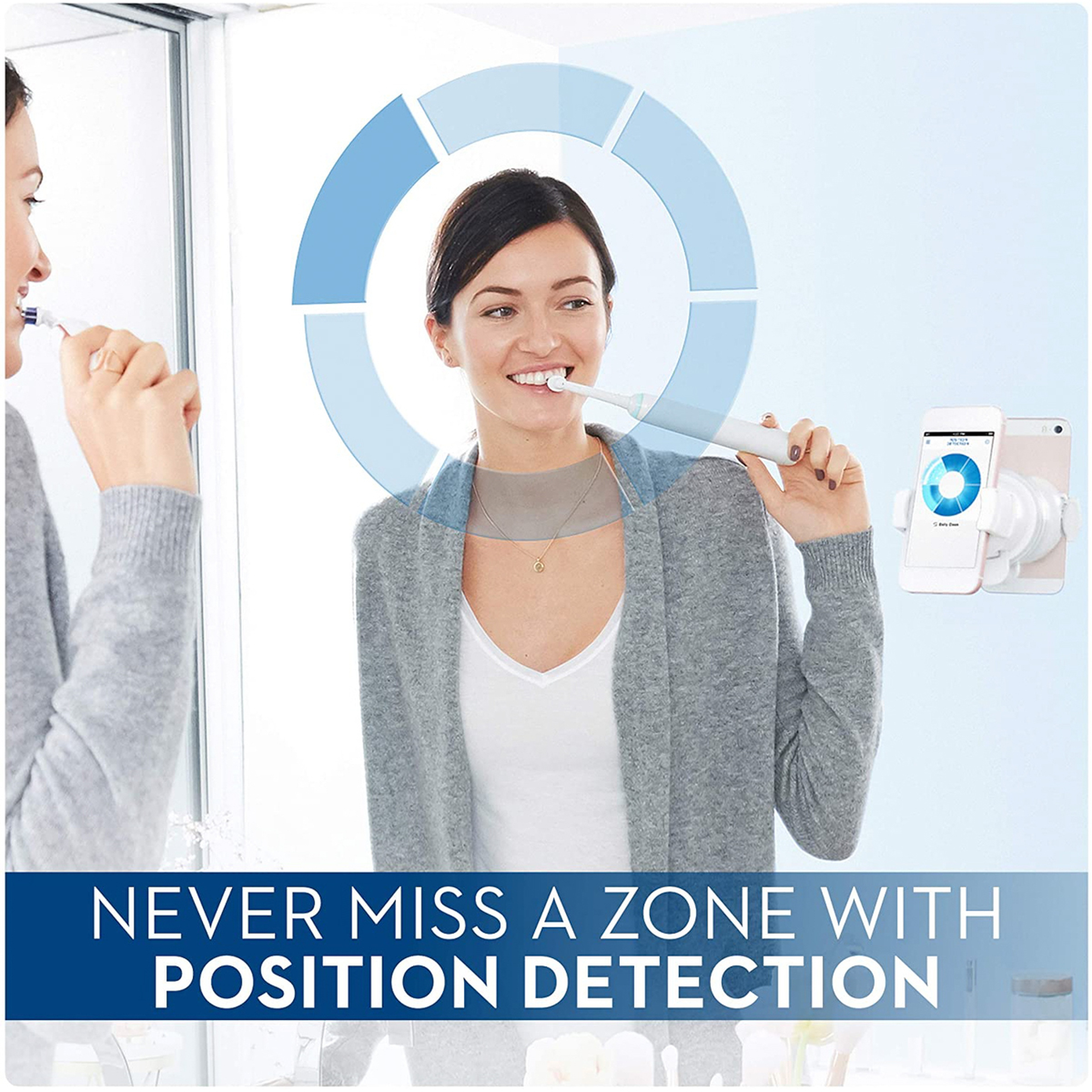 أورال بي جنيس-أكس فرشاة قابلة لإعادة ال