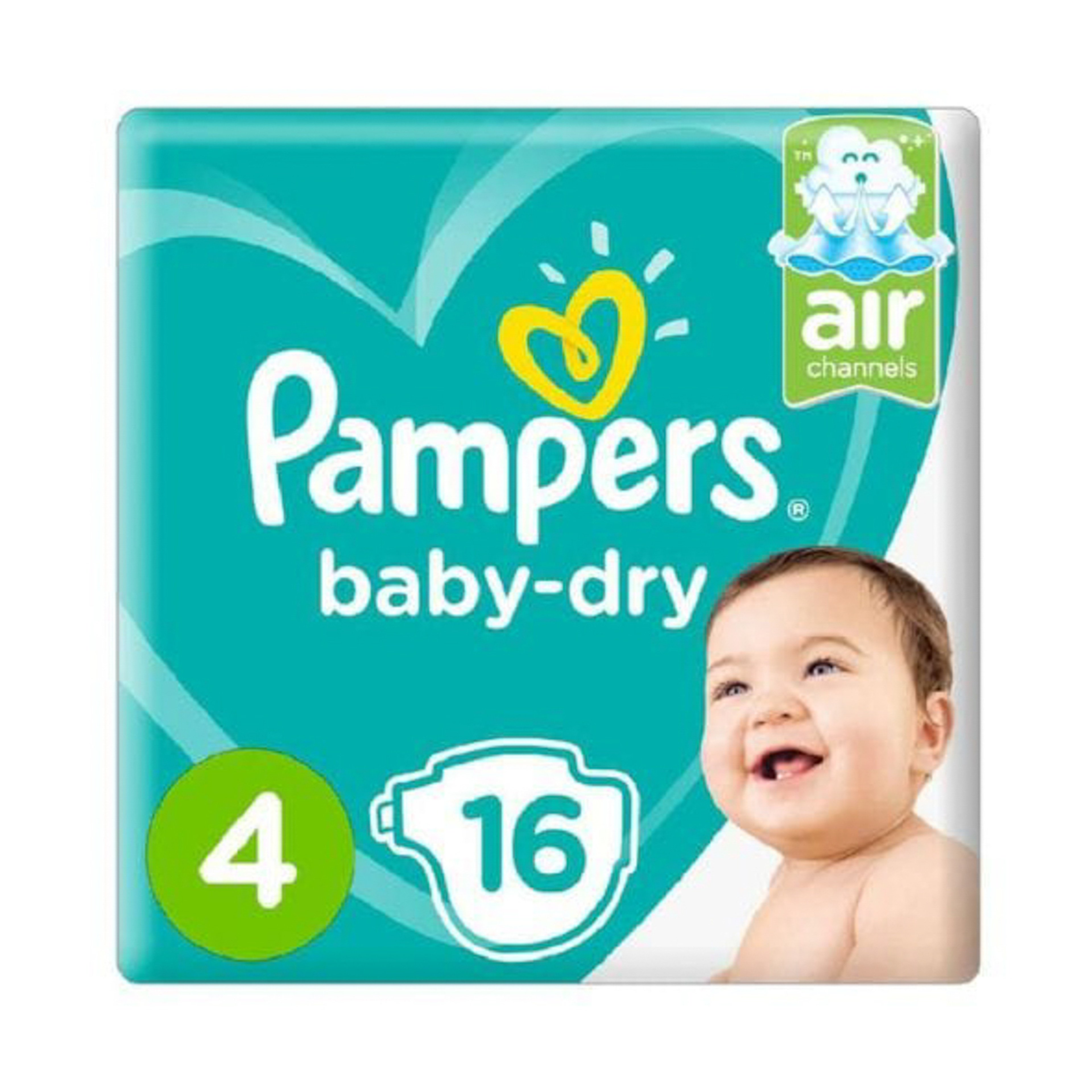 Pampers Rash Protection, Size 4 (9-14Kg)