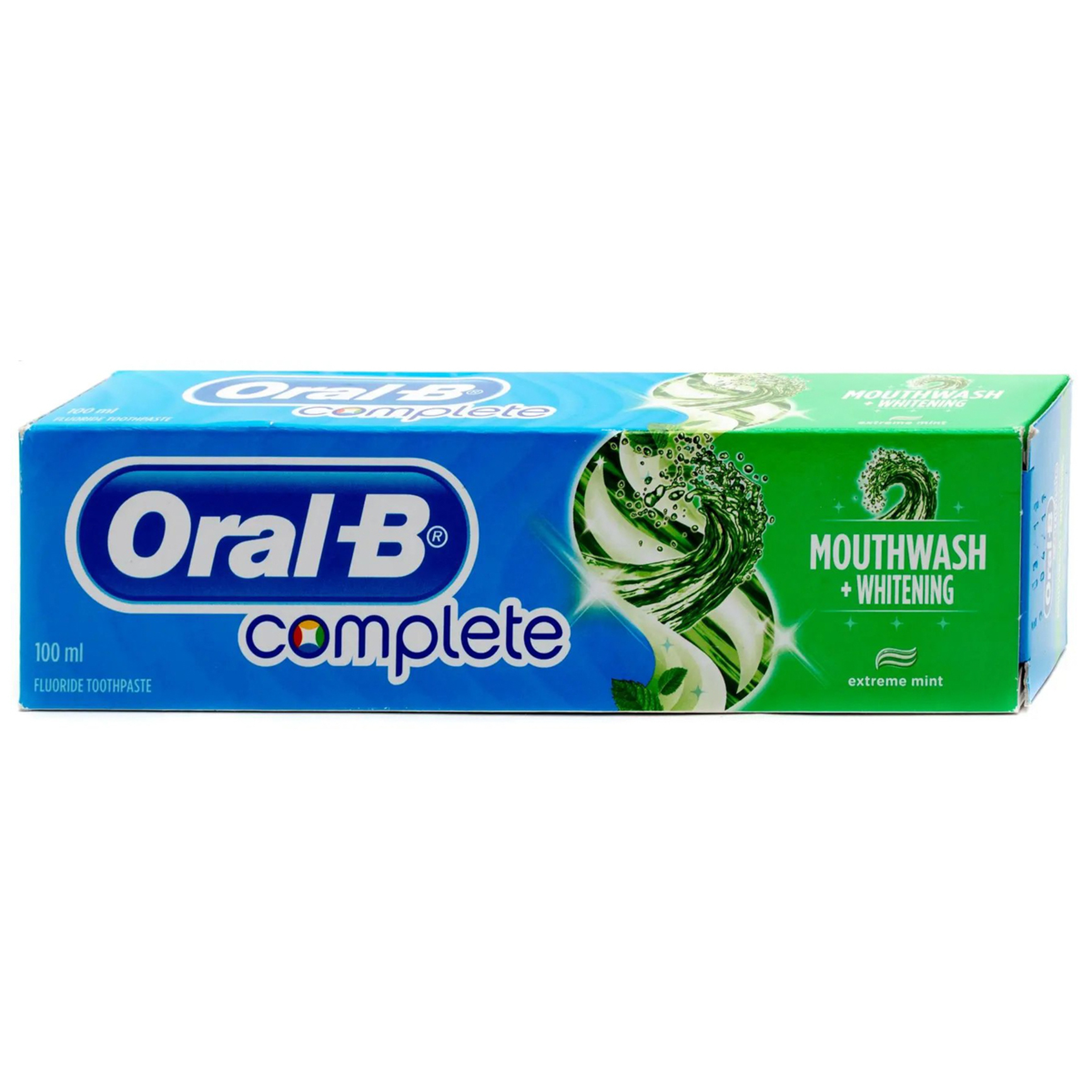 Oral-B Complete Herbal Refresh Toothpaste With Mint & Lemon Extract - 100Ml