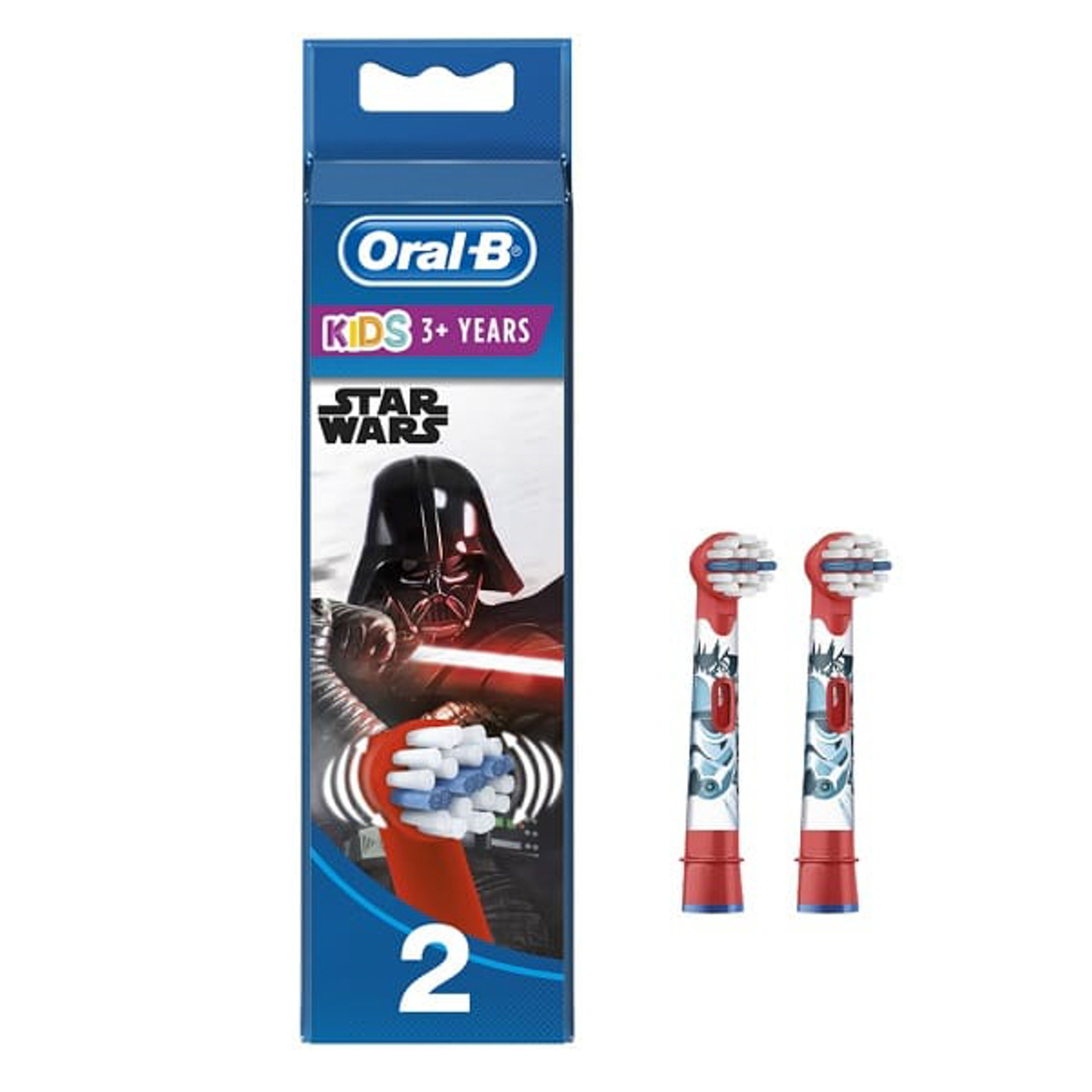 Oral-B Stages Kids Star Wars Replacement Brush Heads 2 Pk