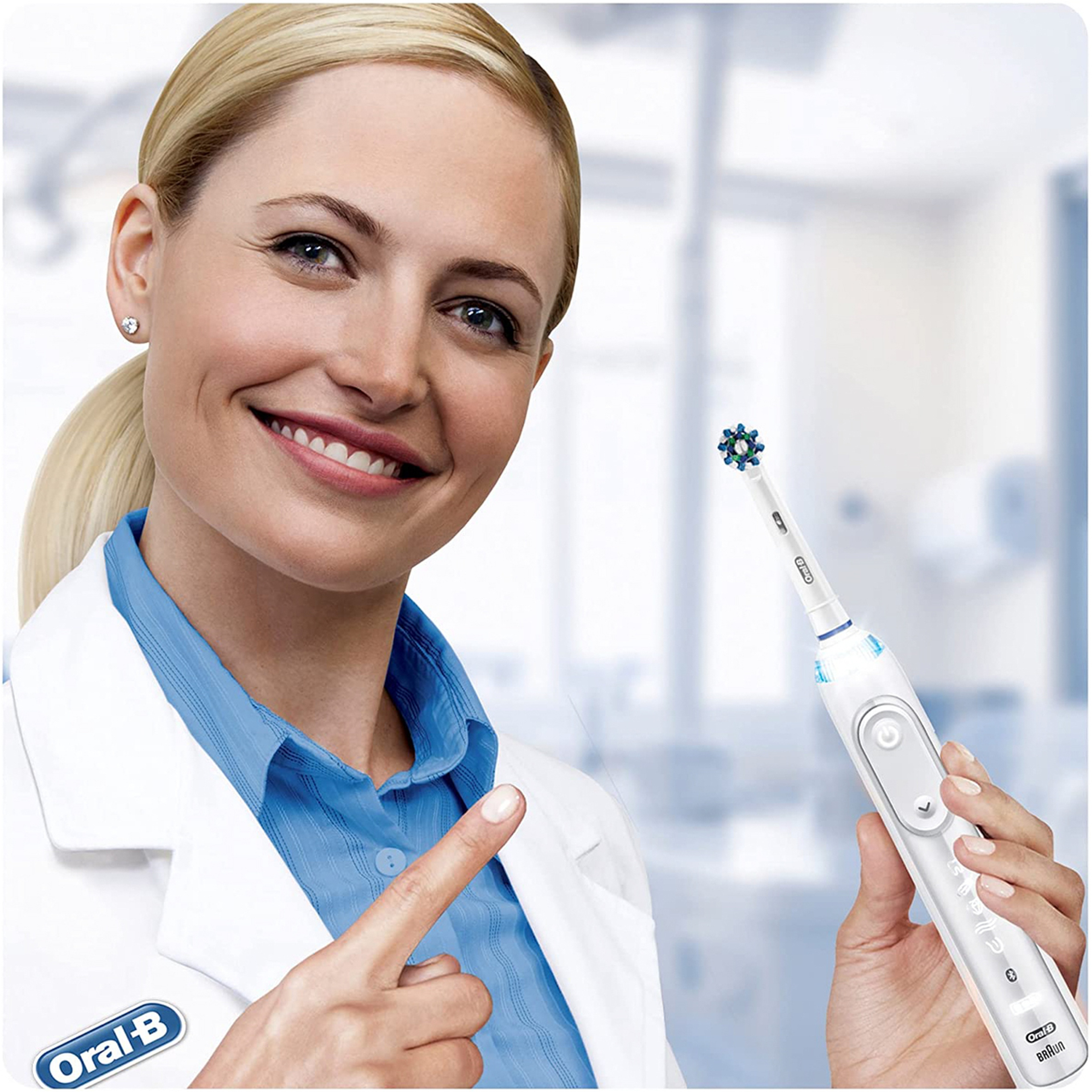 Oral-B Cross Action Replacement Toothbrush Head - Pack Of 2