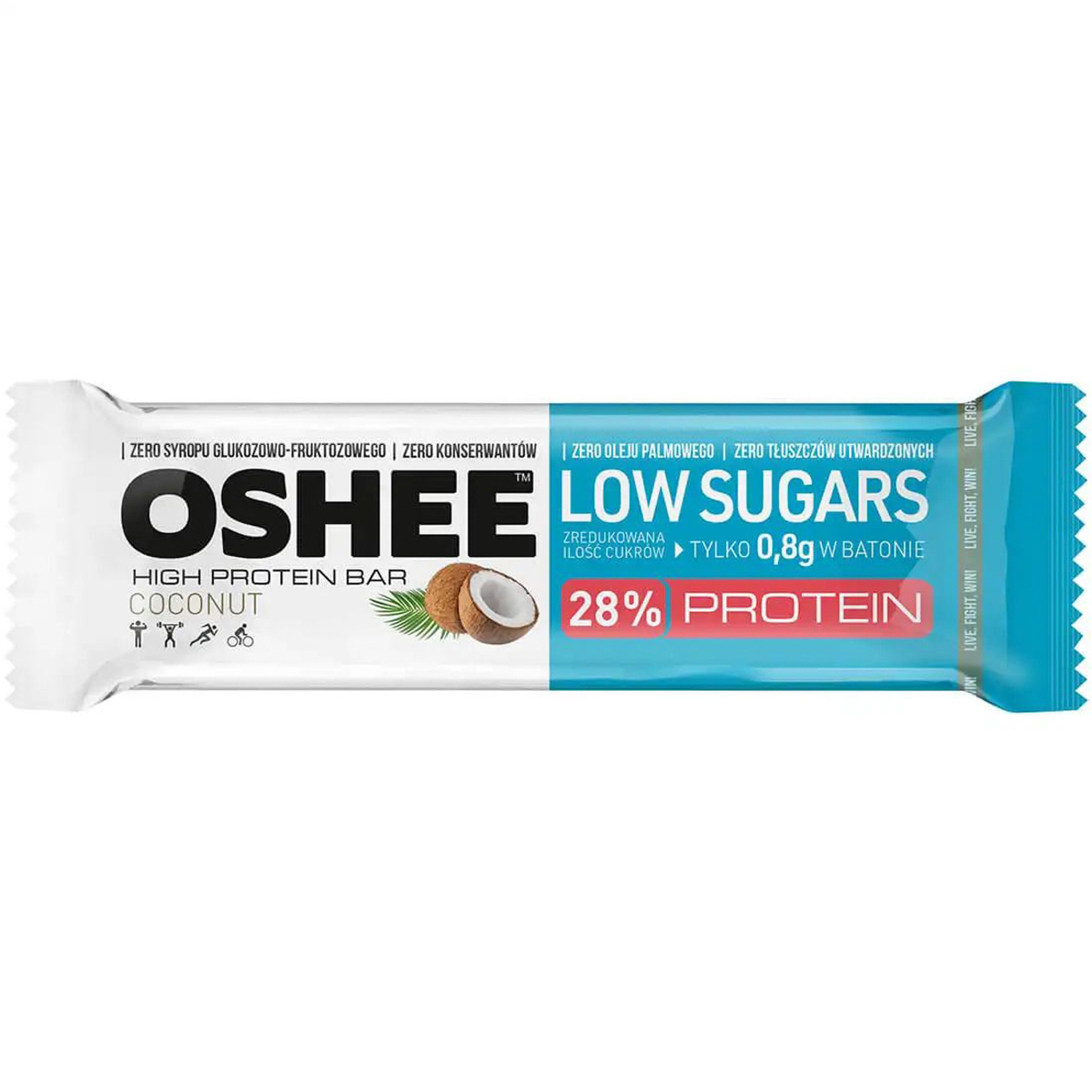 Oshee Protein Bar Coconut 45G