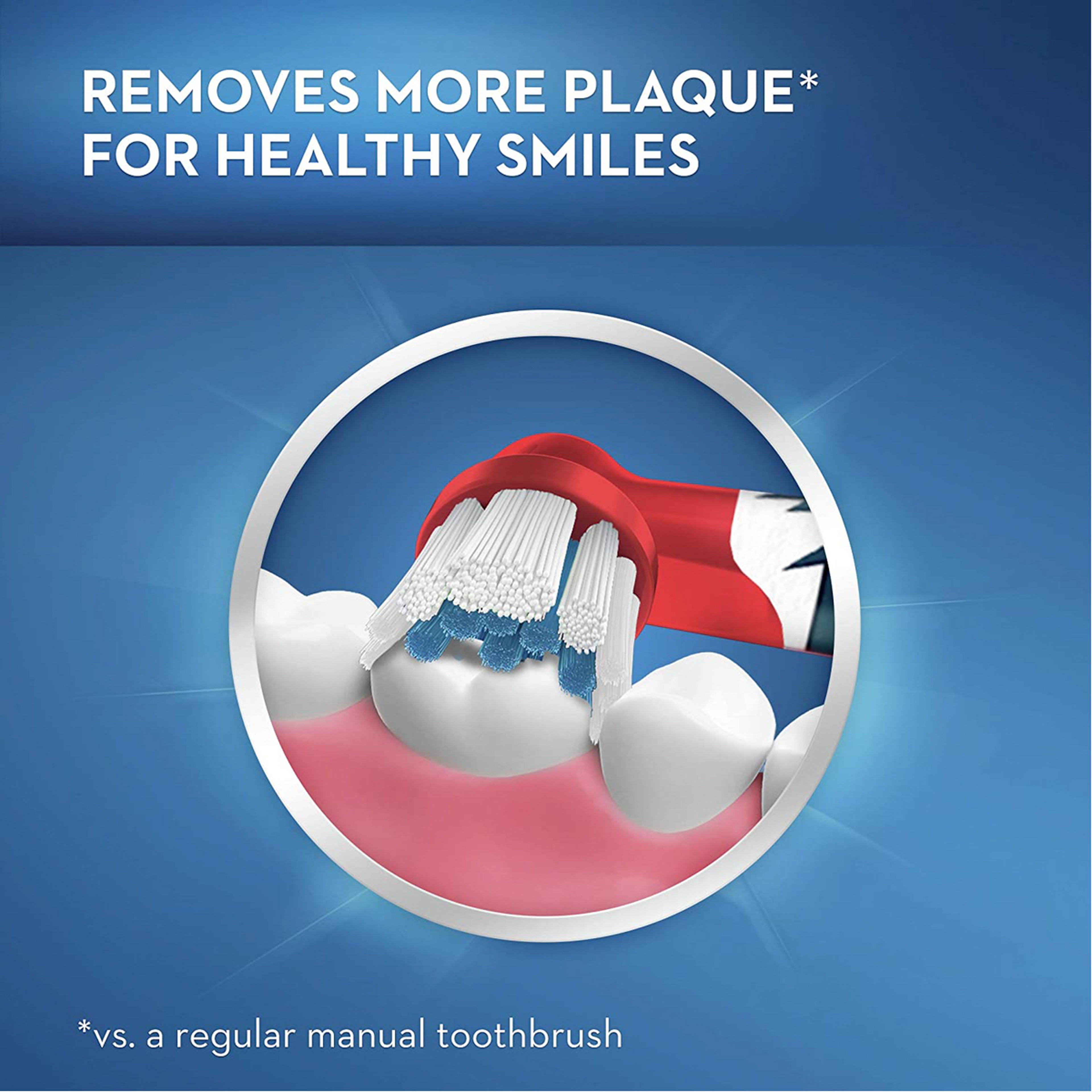 Oral-B Kids Electric Toothbrush, 3+ Years, Battery-Powered