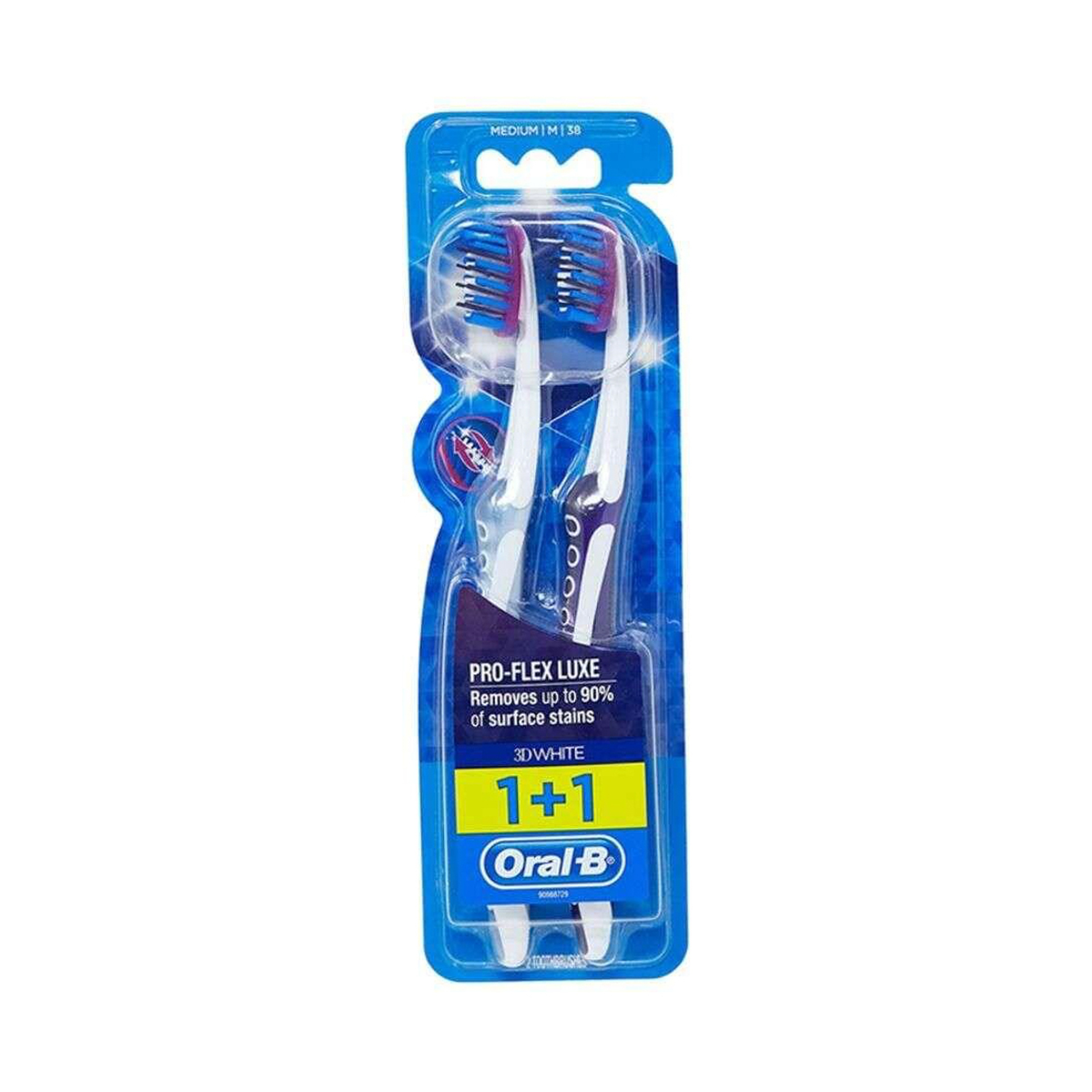Oral-B Pro-Flex Luxe Medium Toothbrush 1+1