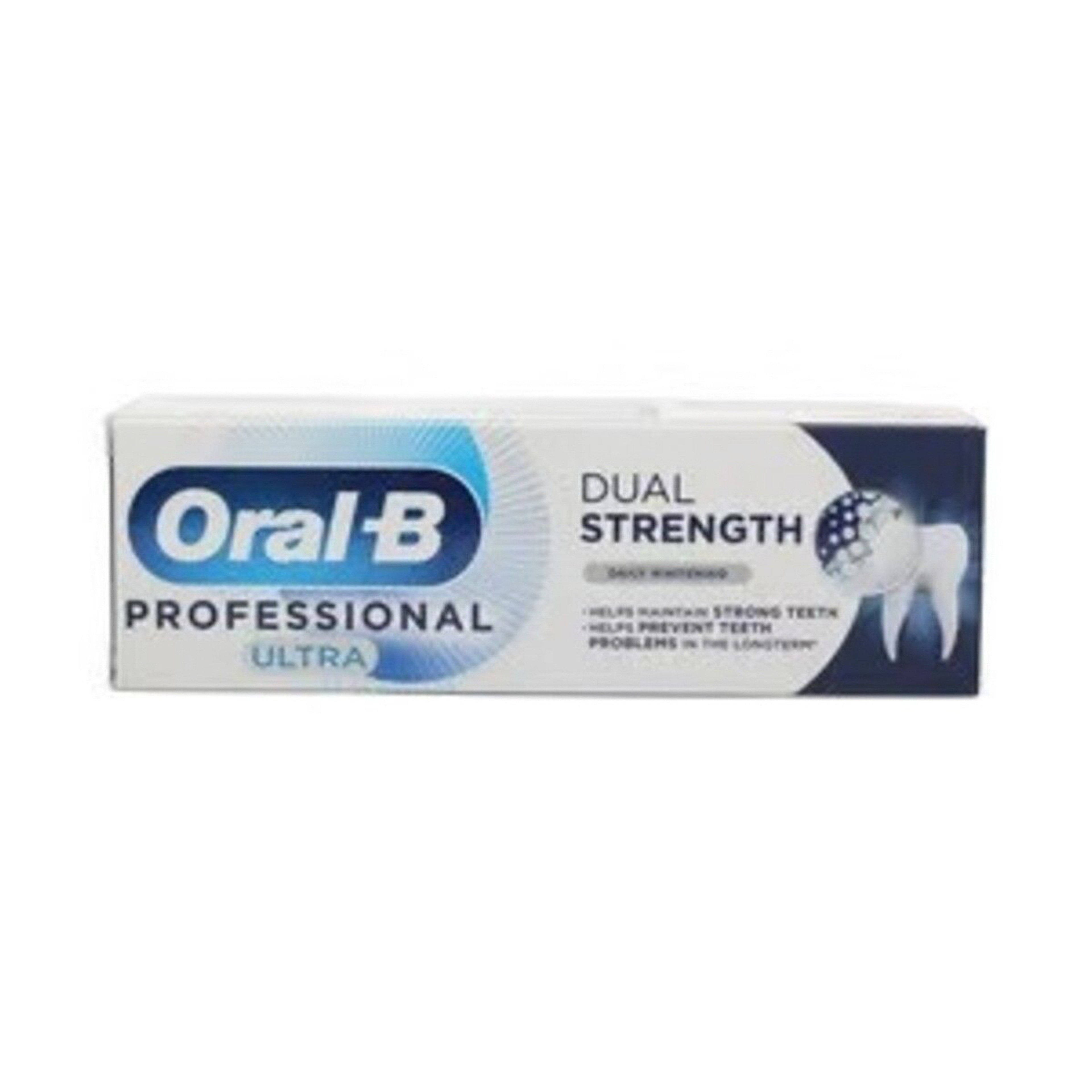 Oral-B Professional Dual Strength Ultra Toothpaste 75Ml
