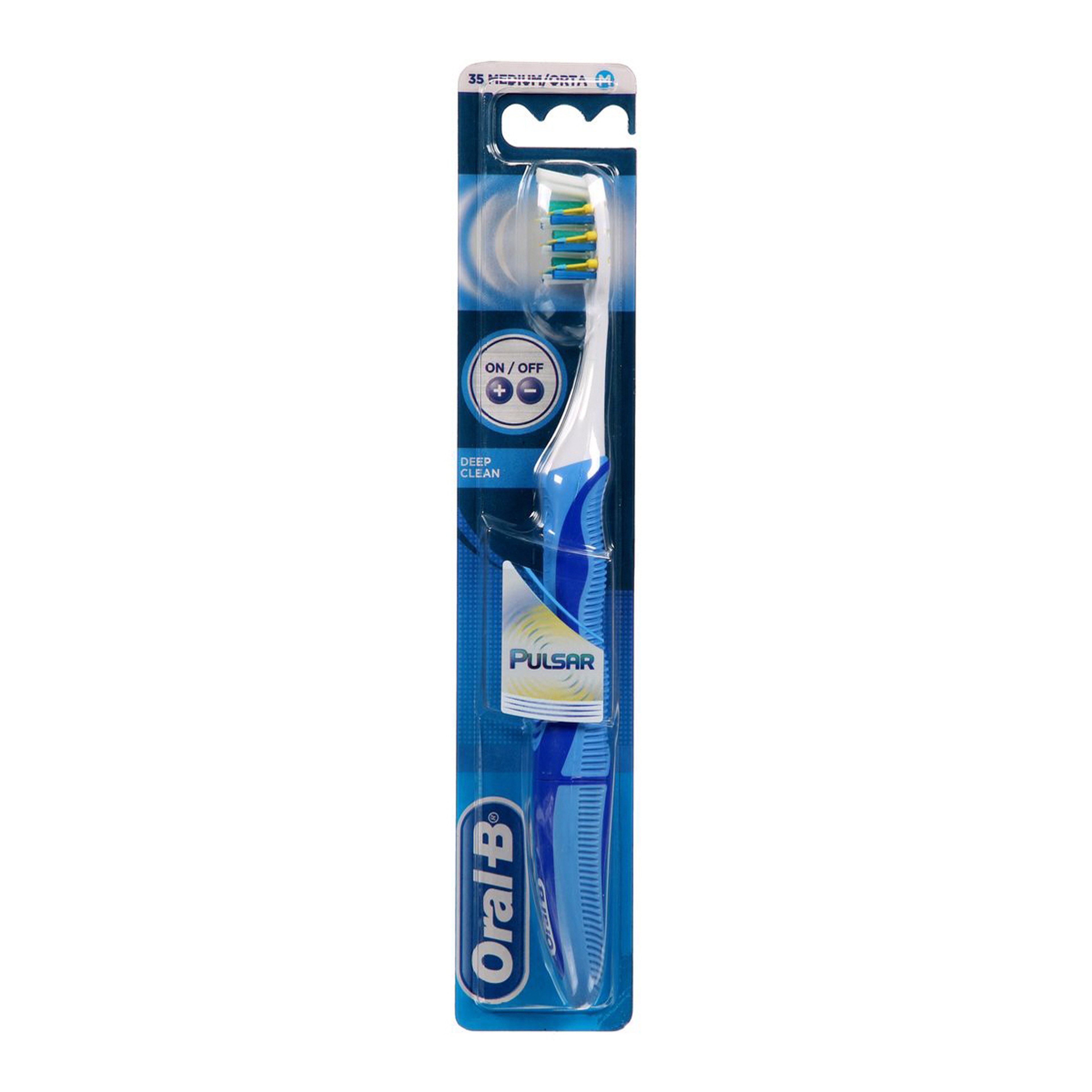Oral-B Pro-Expert Pulsar Battery Powered Toothbrush Medium 35 - Orange