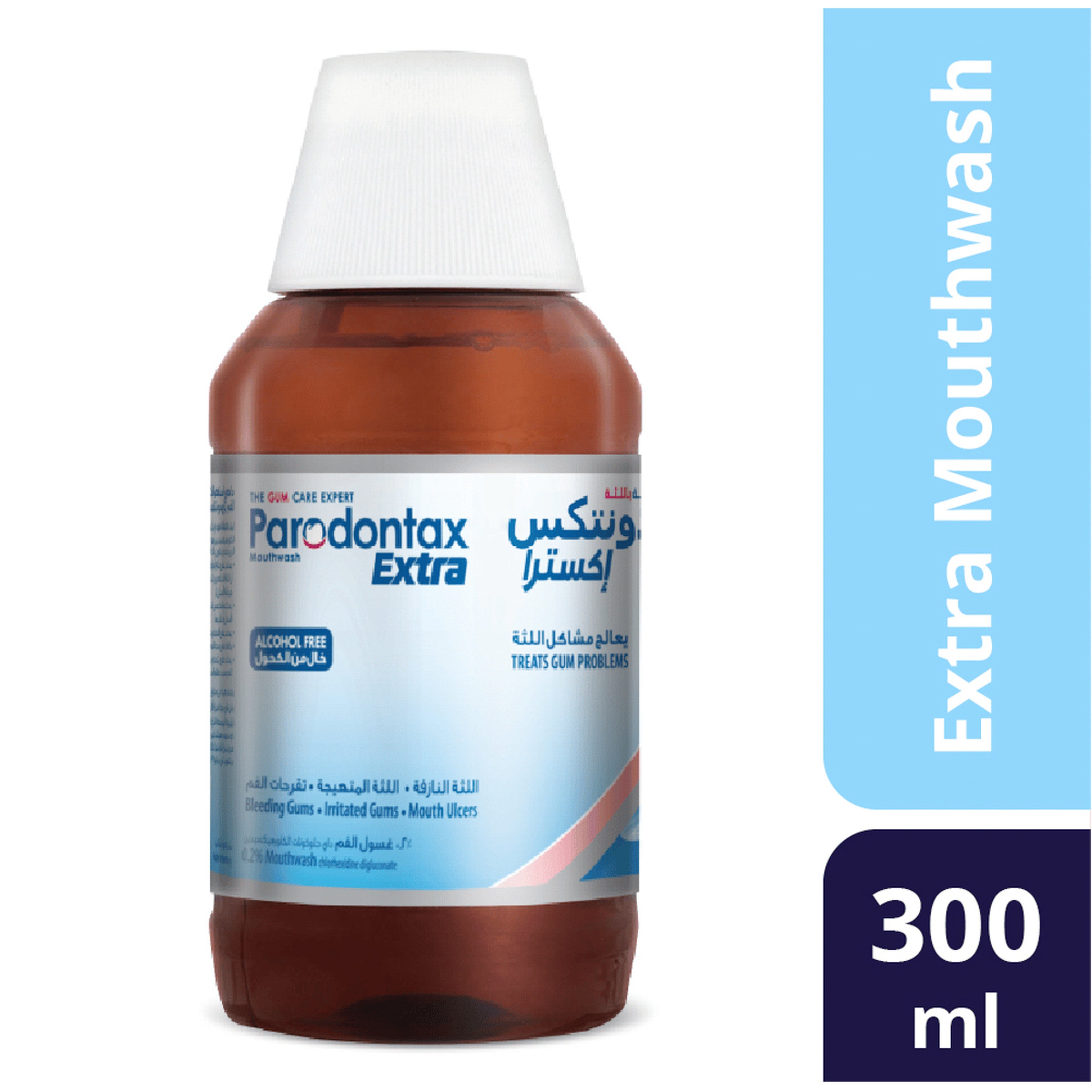 Parodontax Extra Mouthwash For Gum Bleeding, 300 Ml