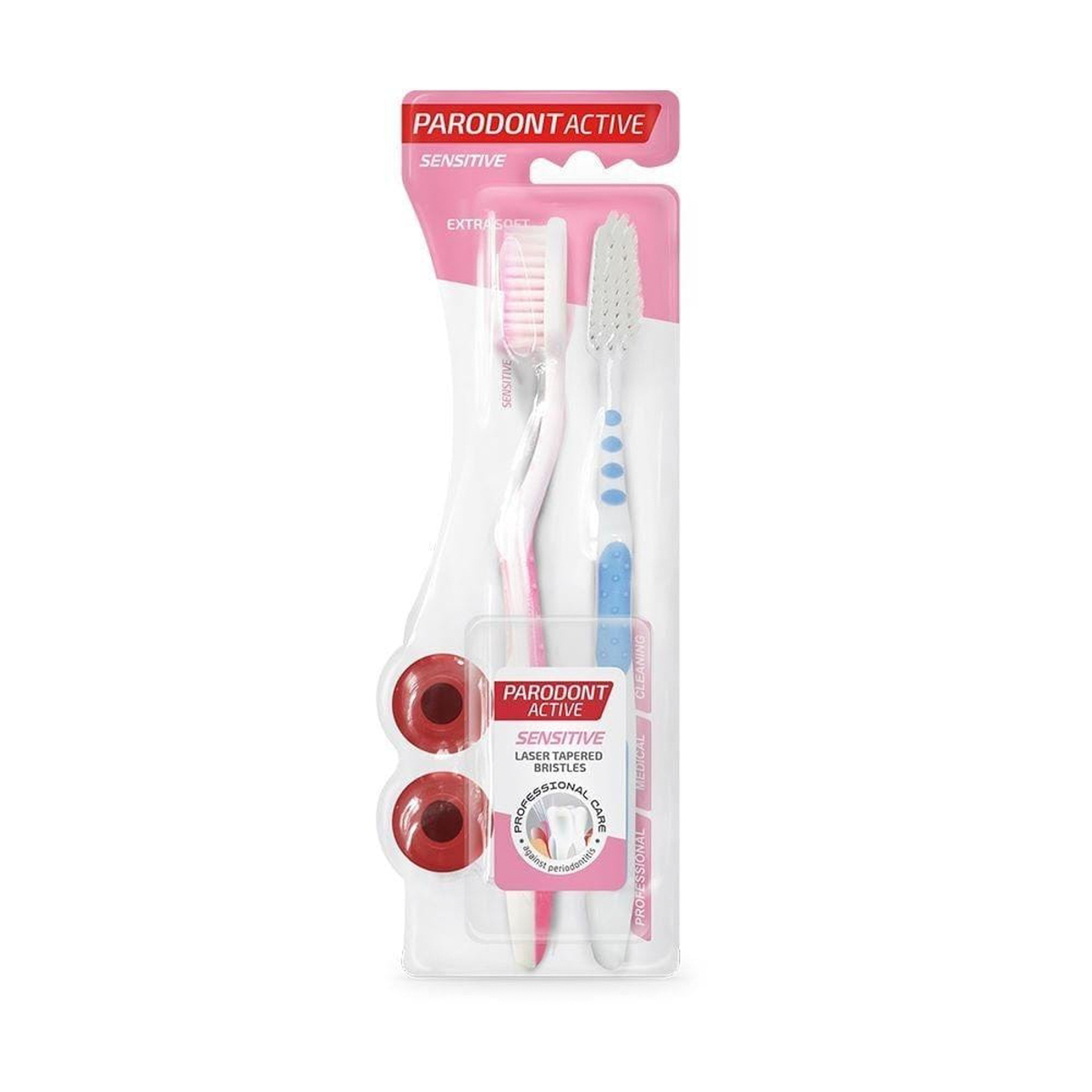 Parodont Active Sensitive Toothbrush Extra Soft (1+1)