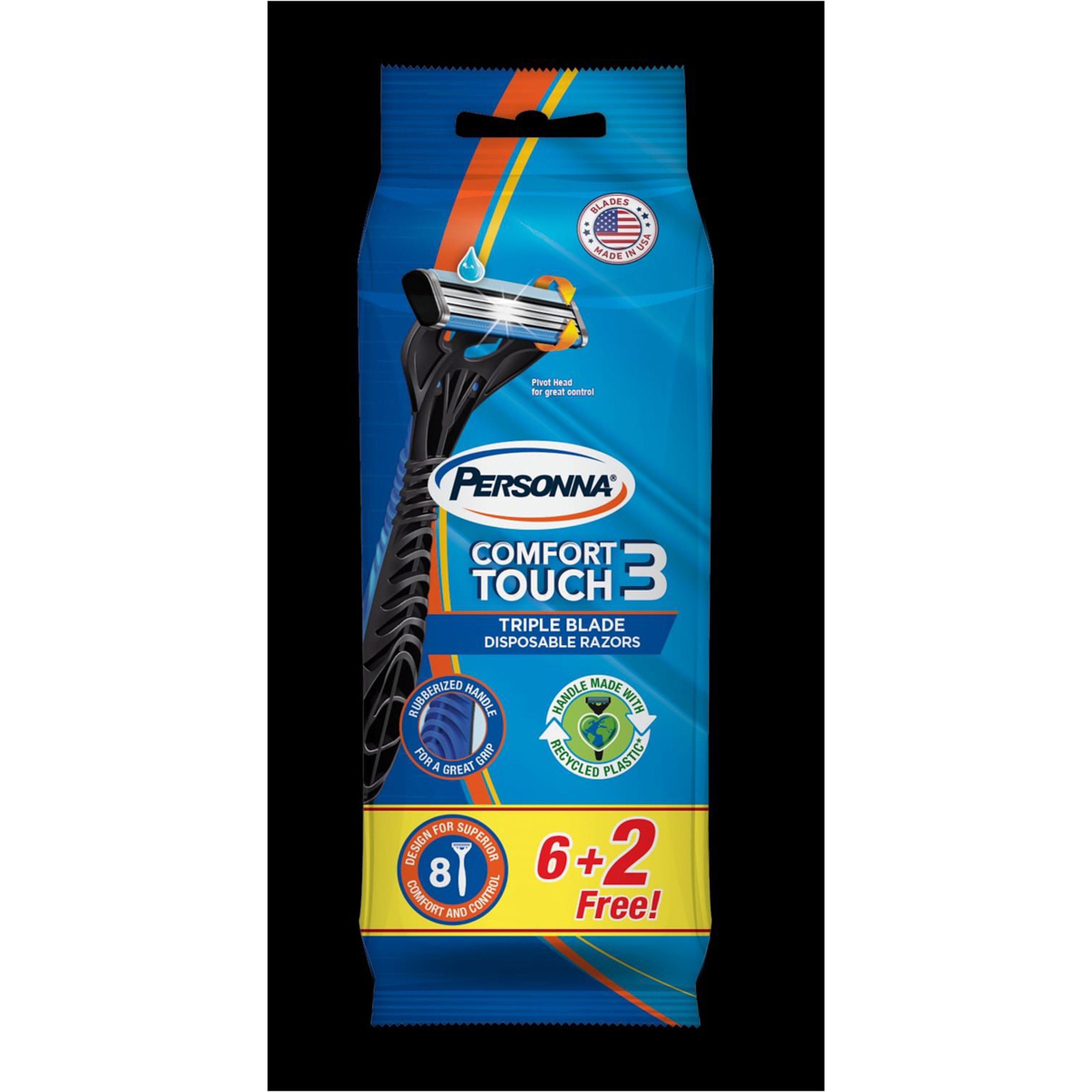 Personna Comfort Touch3 6+2Free