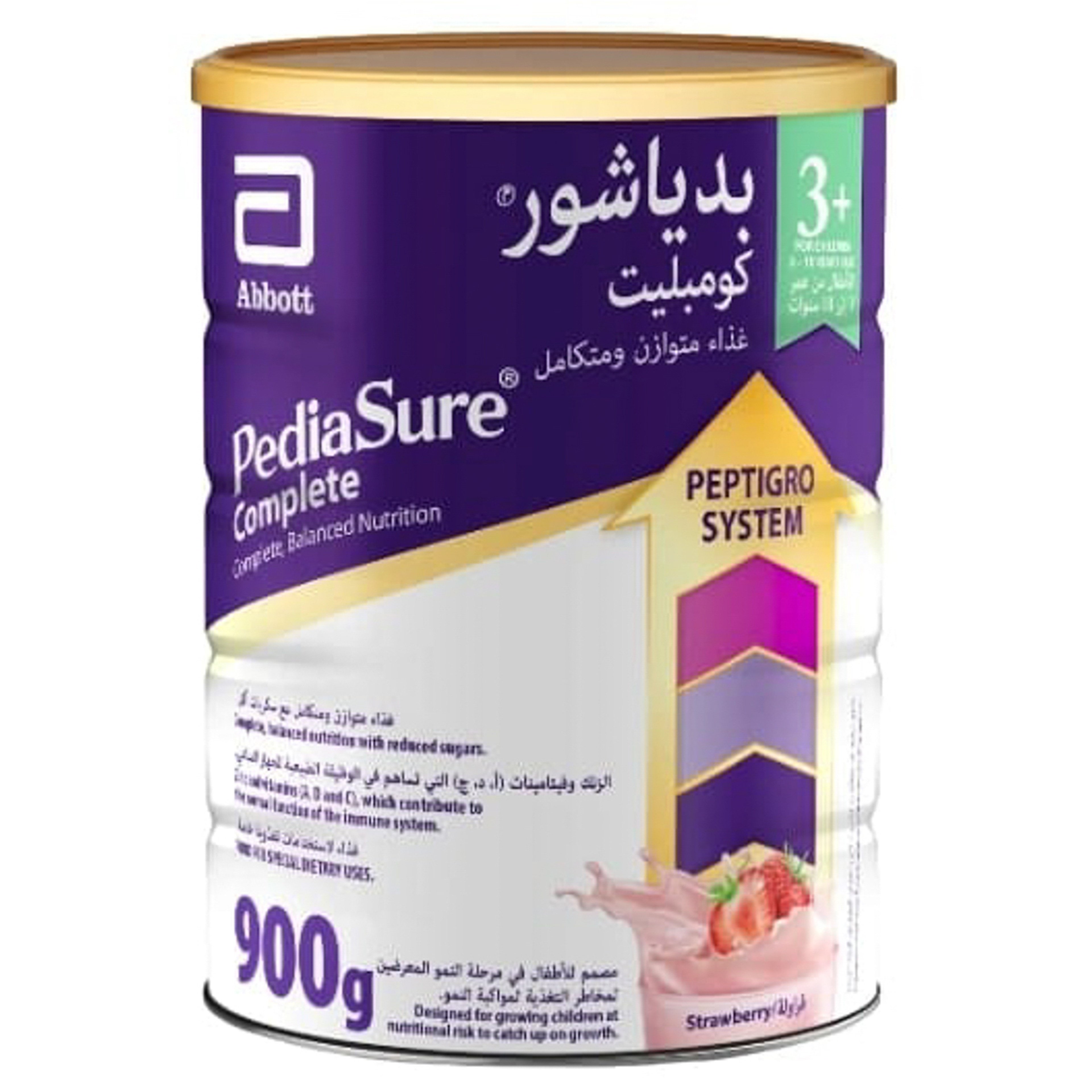 Pediasure 3+ Strawberry 900Gm
