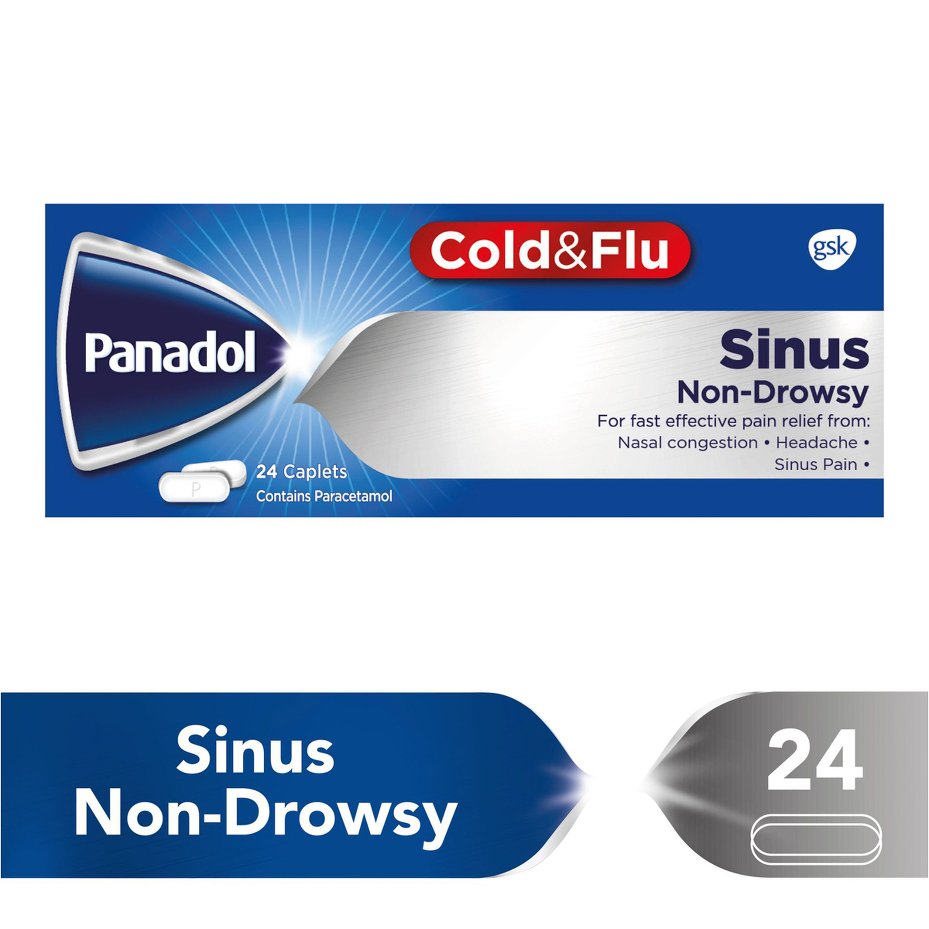 Panadol Sinus Caplet 24Pcs