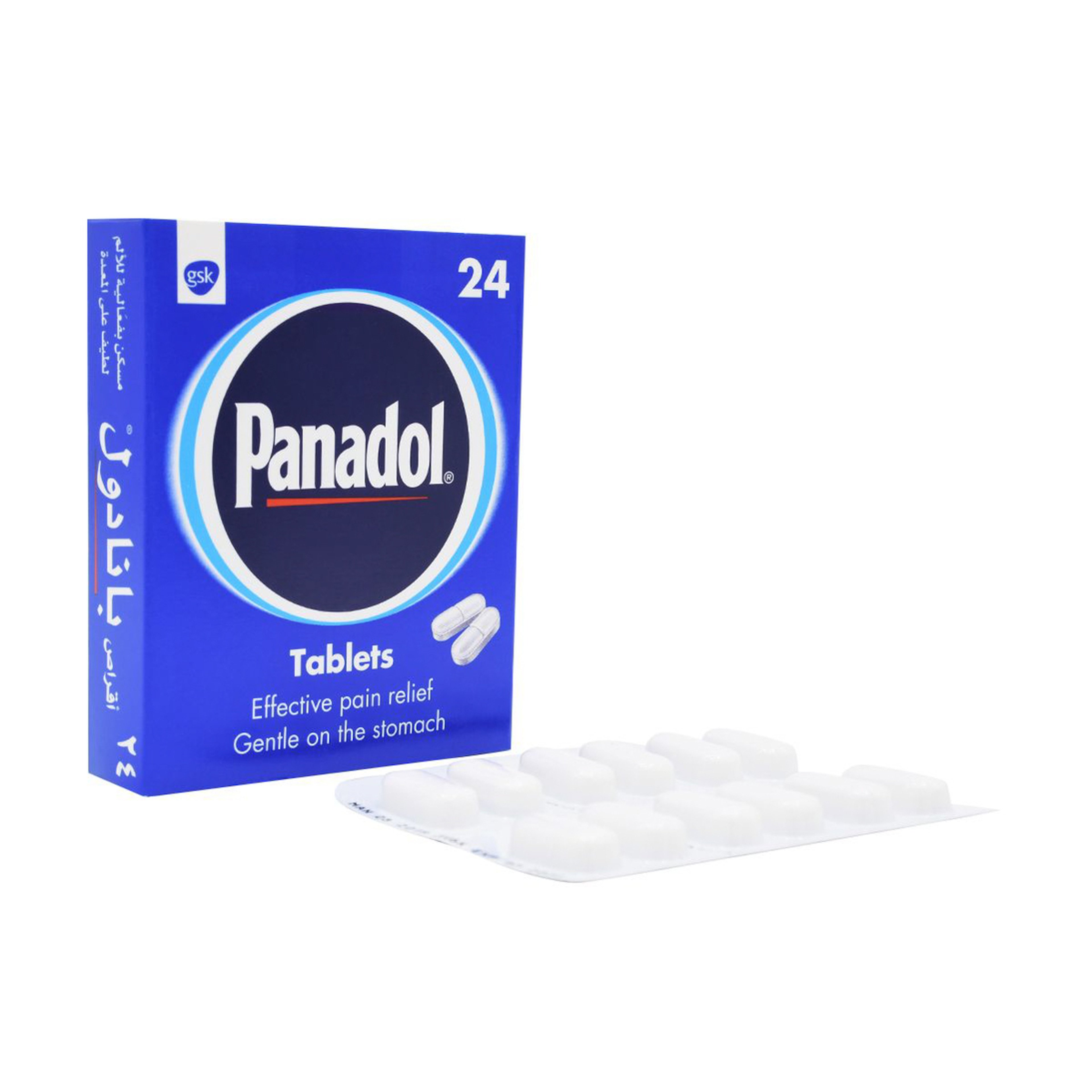 Panadol 500Mg Film-Coated 24 Tablets