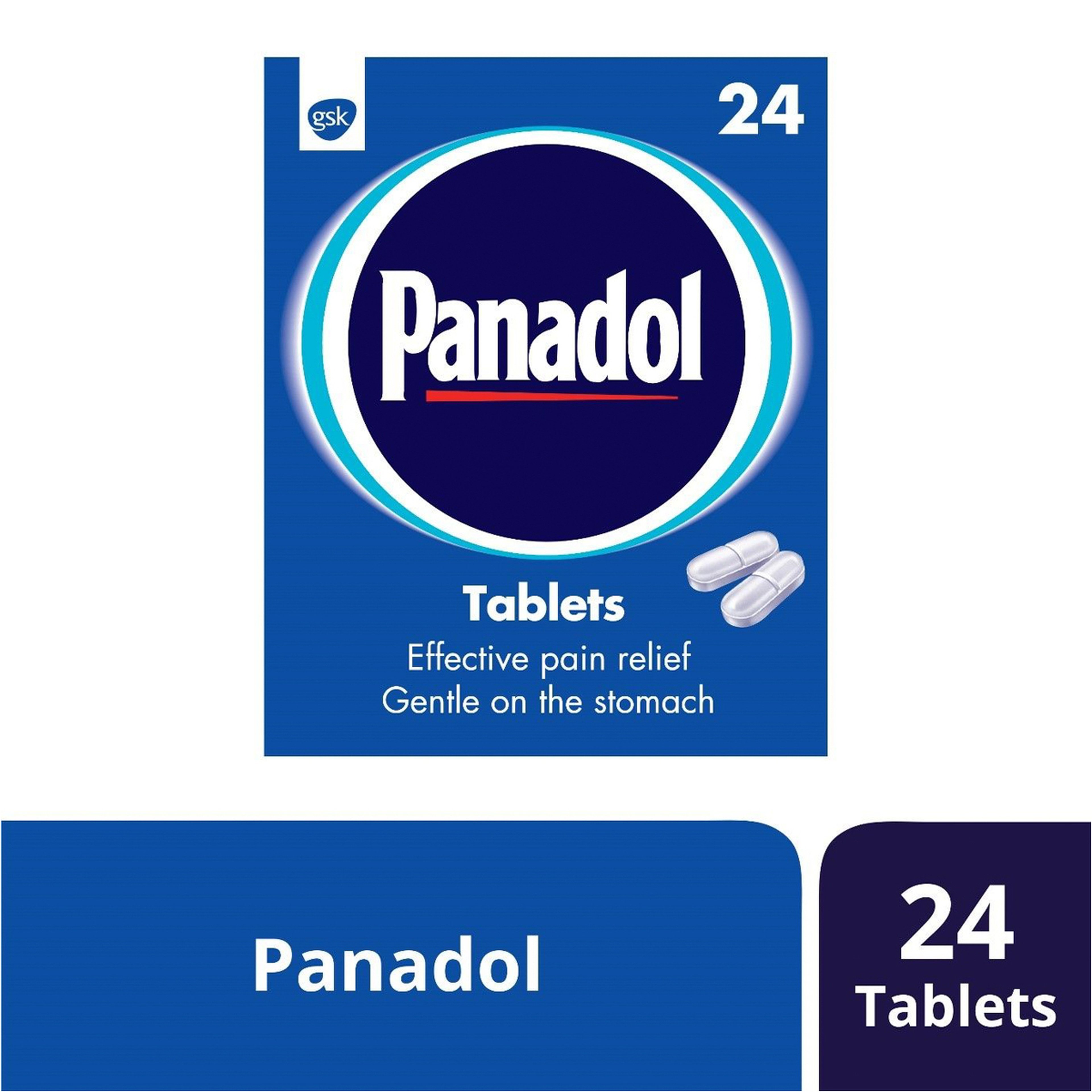 Panadol 500Mg Film-Coated 24 Tablets