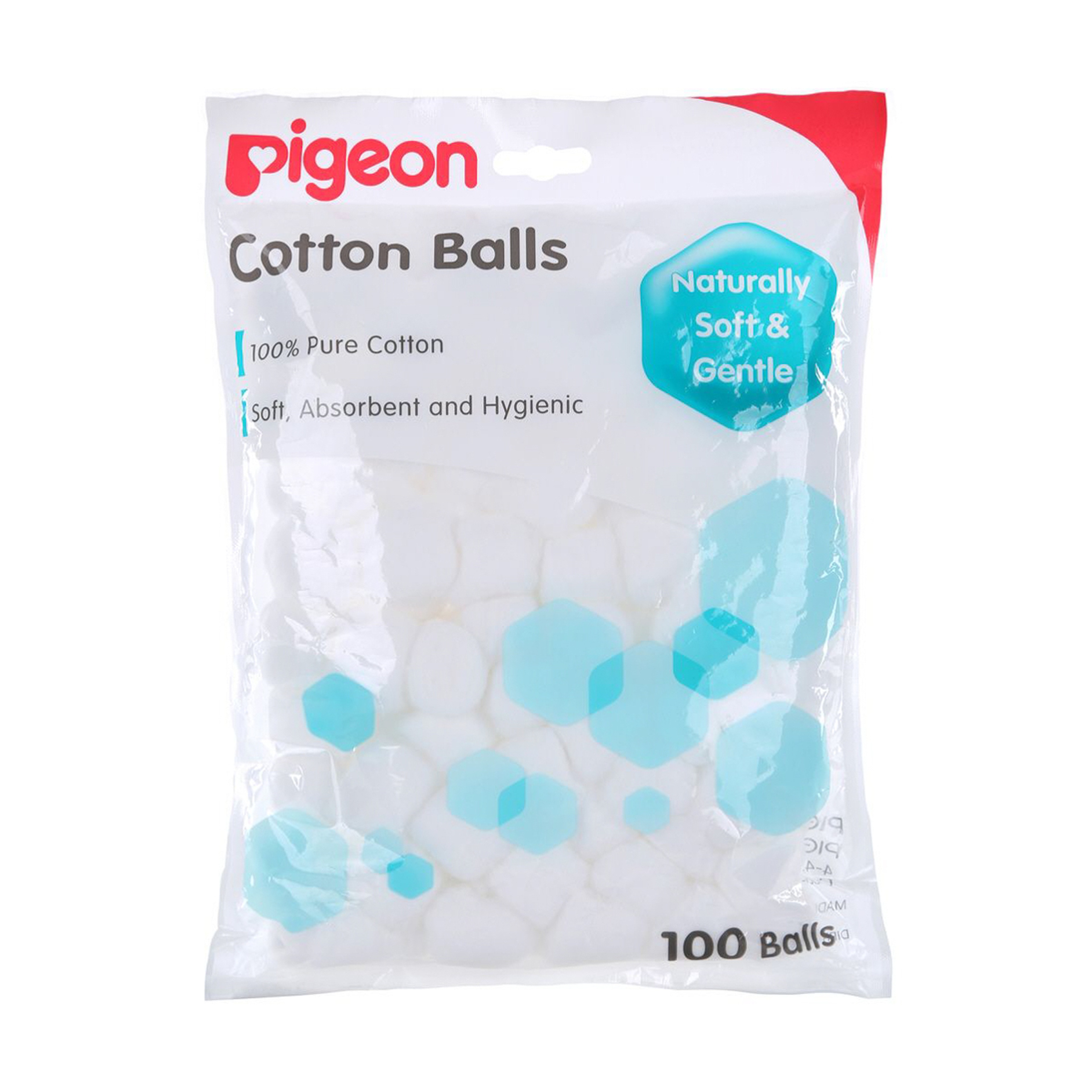 Pigeon Natural And Soft Cotton Balls 100 Pcs