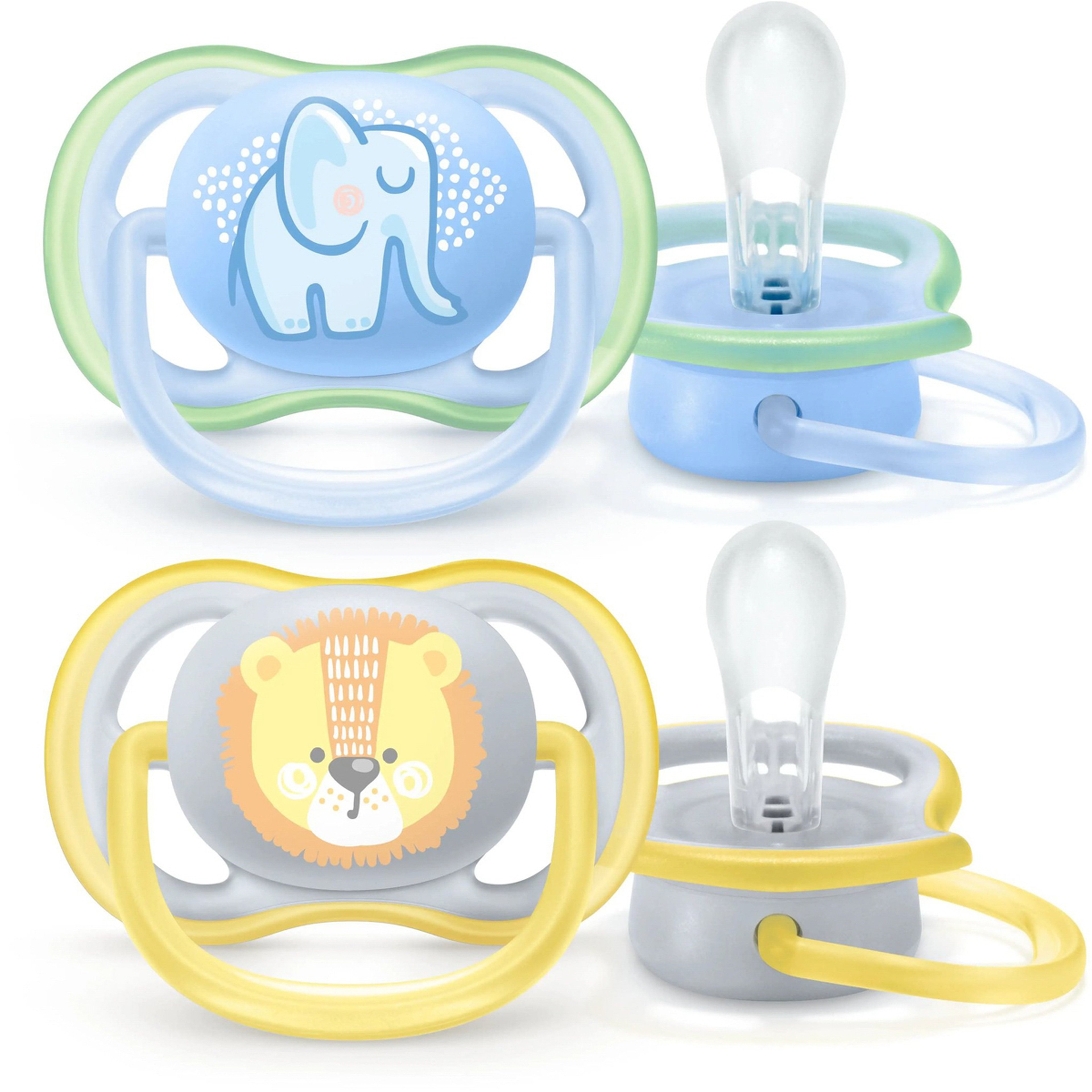 Philips Avent Ultra Air Freeflow Soother, Deco Version, 0-6M
