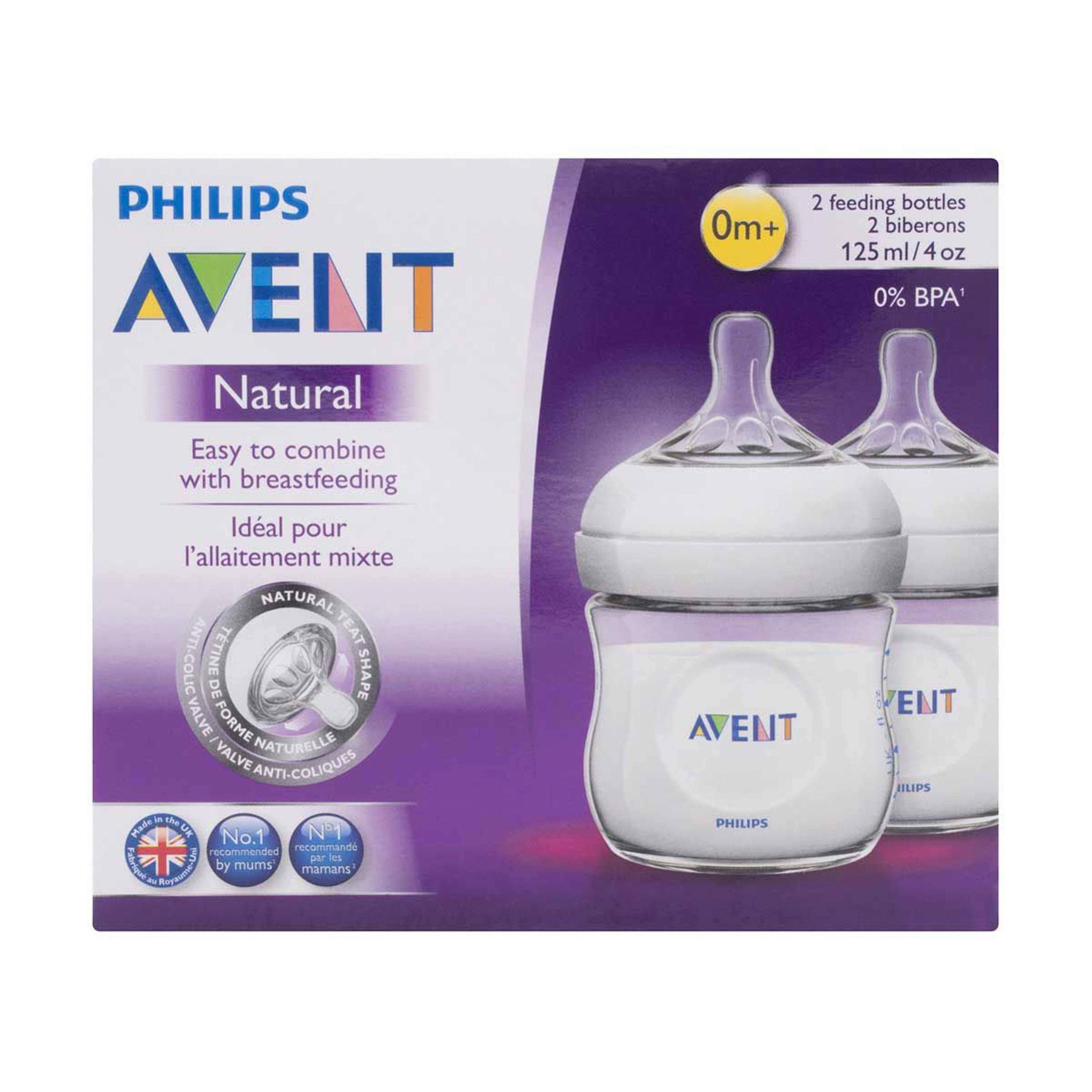 Philips Avent Natural Feeding Bottle 125 Ml 2