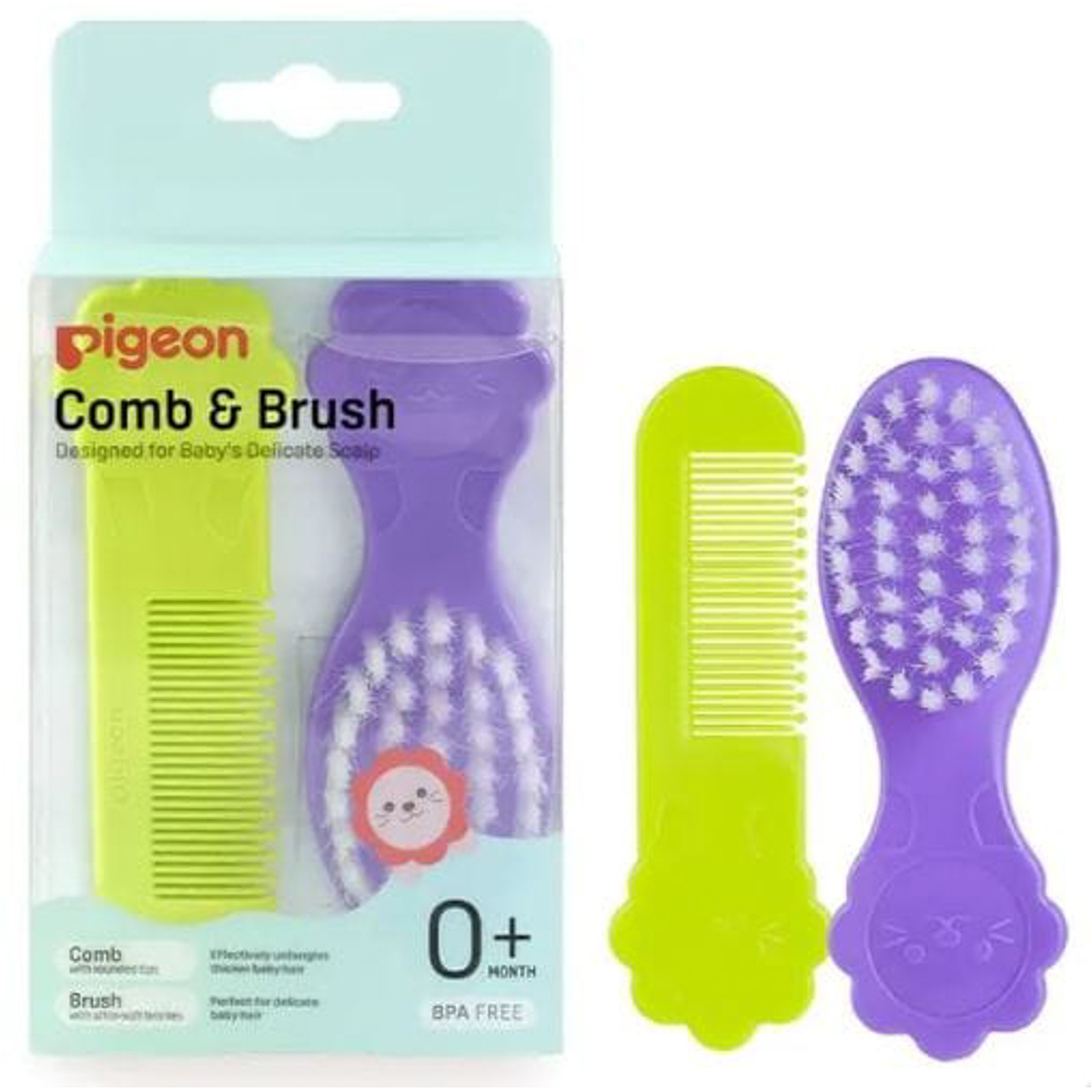 Pigeon Comb & Brush Set