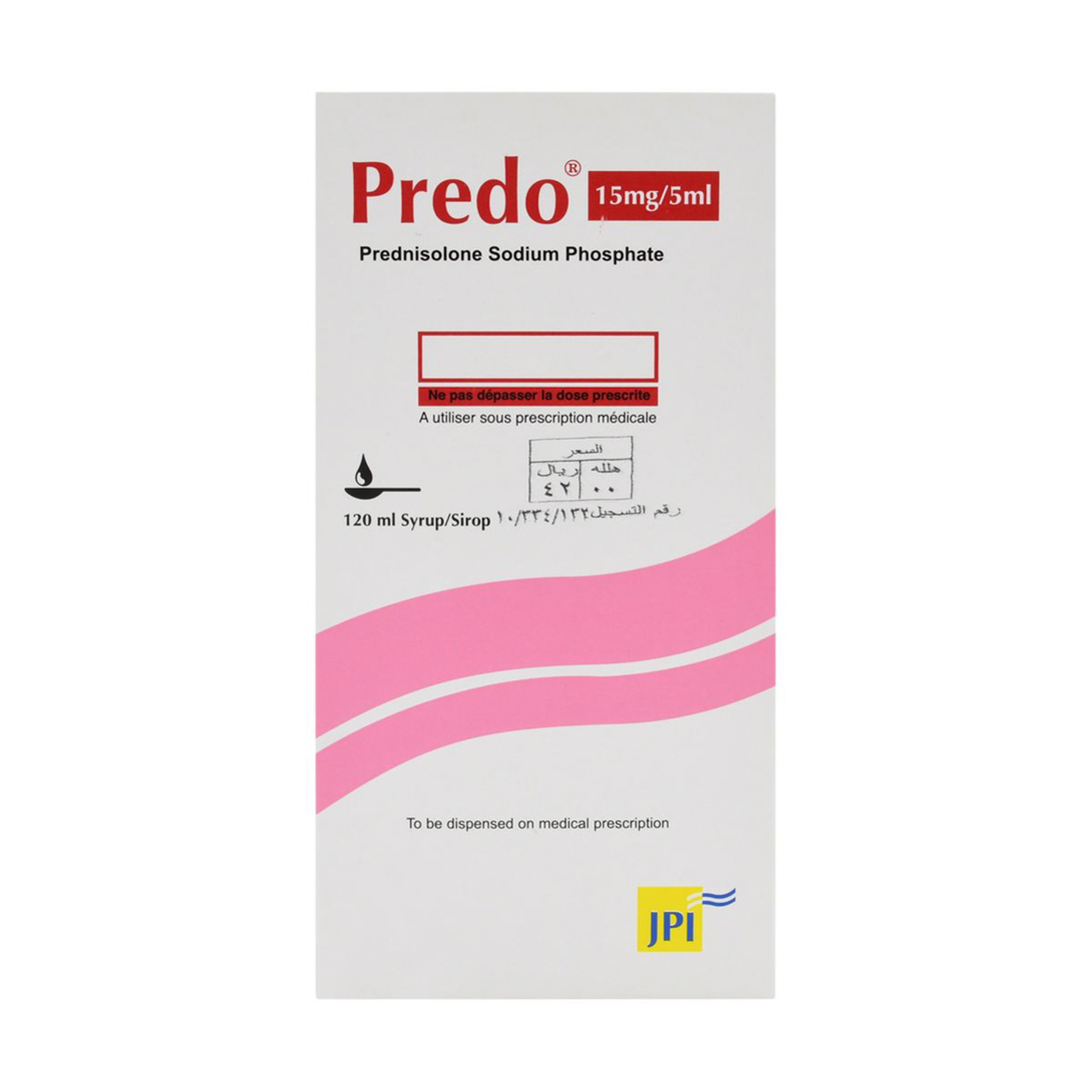 Predo 15 Mg/5Ml Syrup 120 Ml