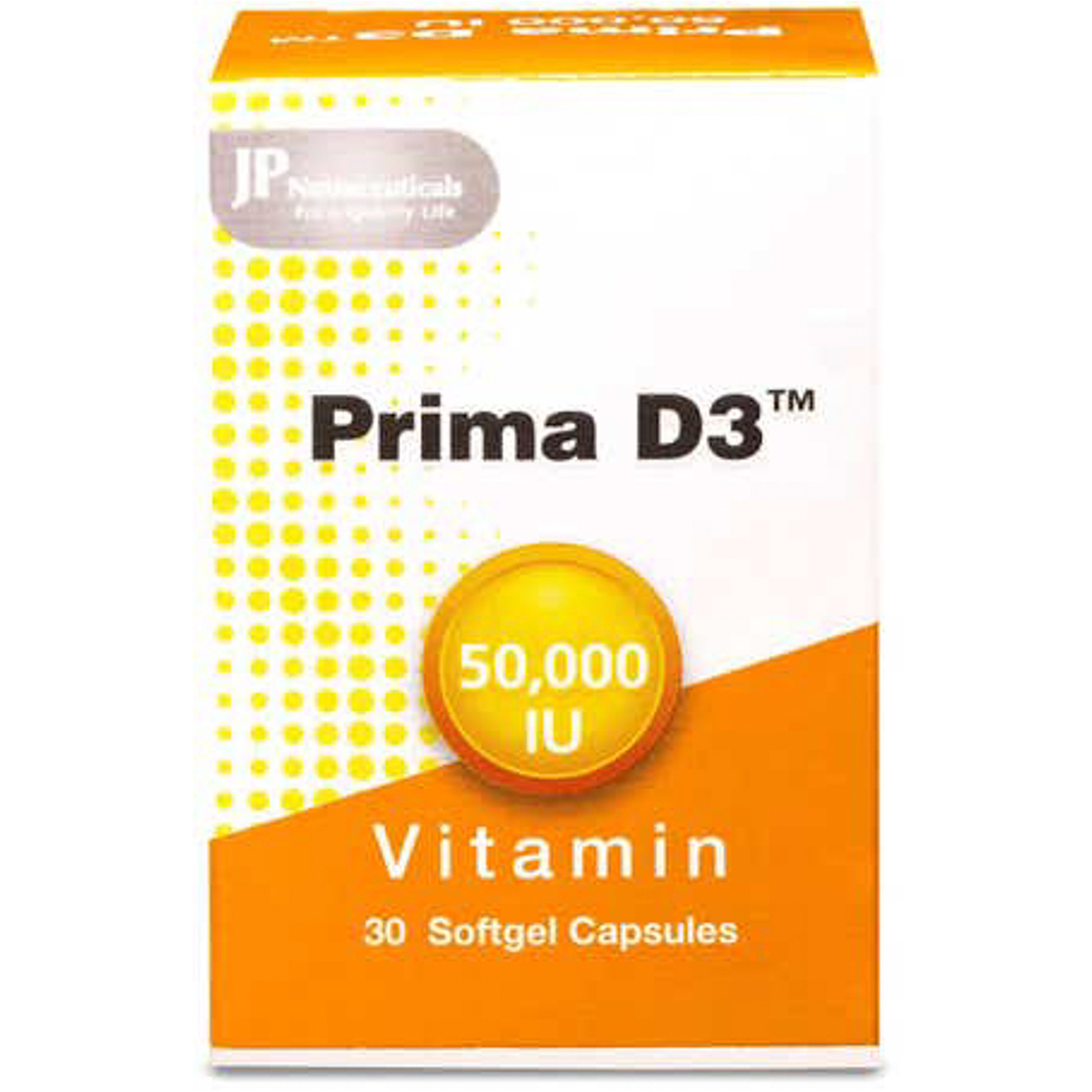 Prima Vitamin D3 50000 Iu For Bone Health -30 Capsules