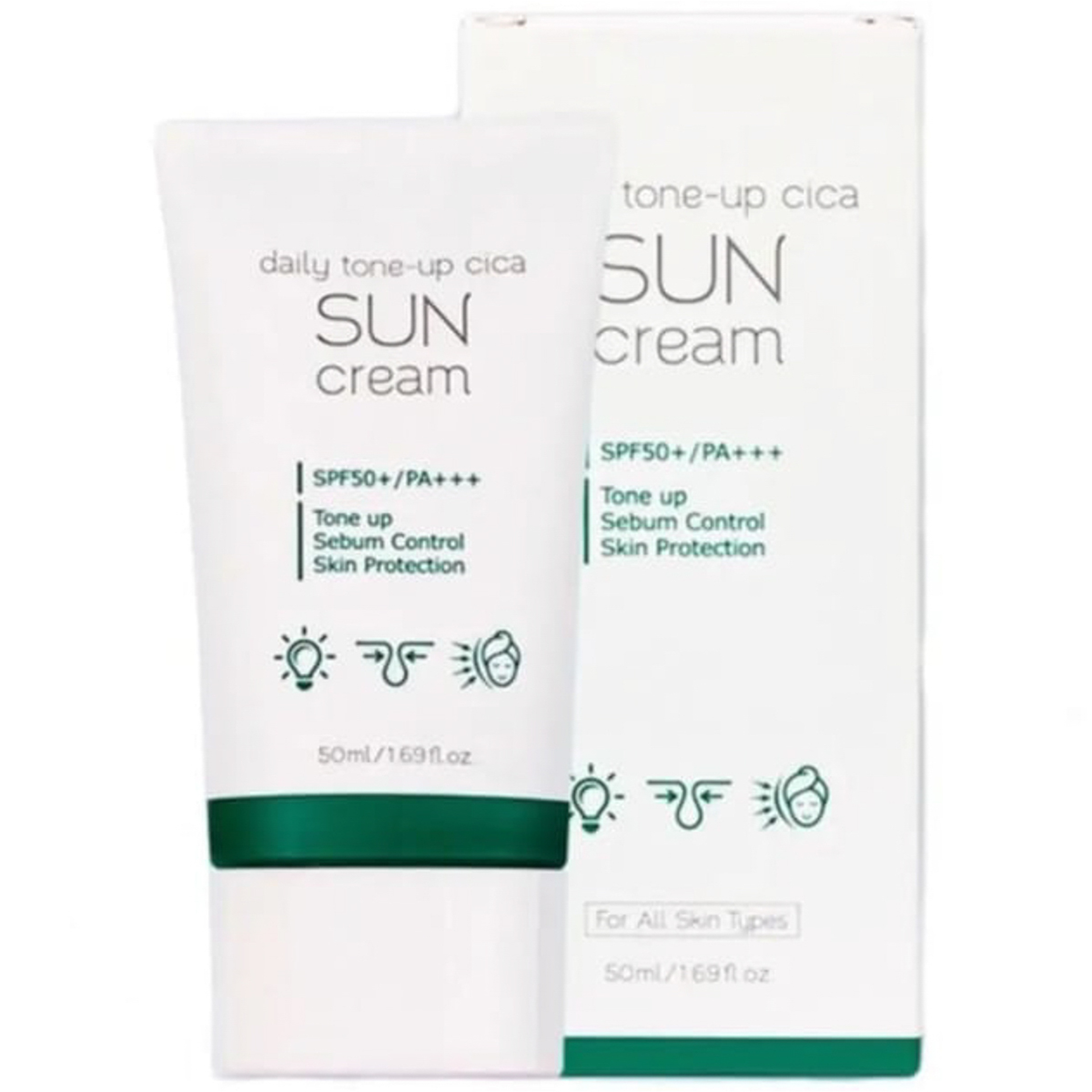 بريتي واقي الشمس ديلي تون أب سيكا بعامل حماية من الشمس +50 - 50 مل