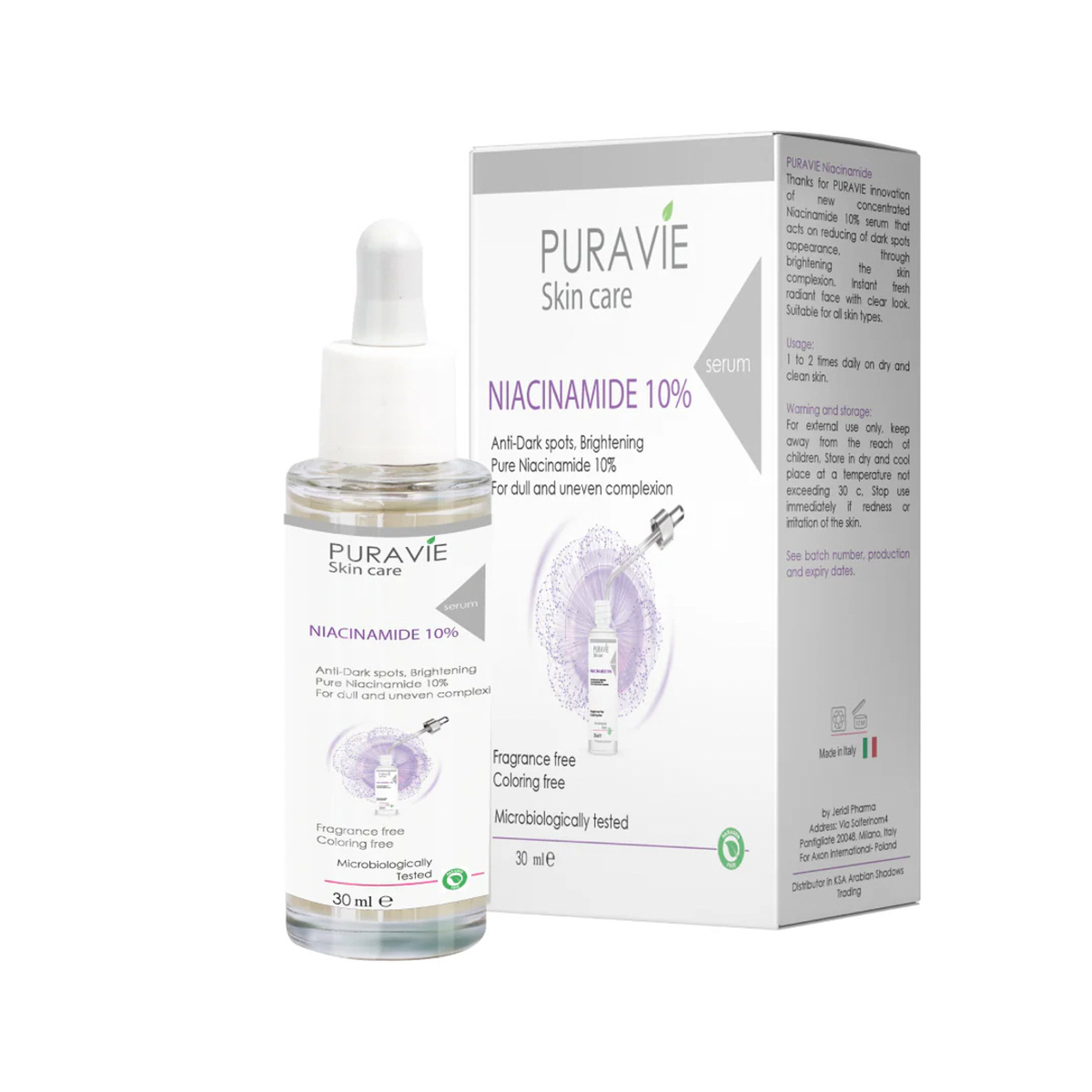 Puravie Niacinamide Serum 30 Ml