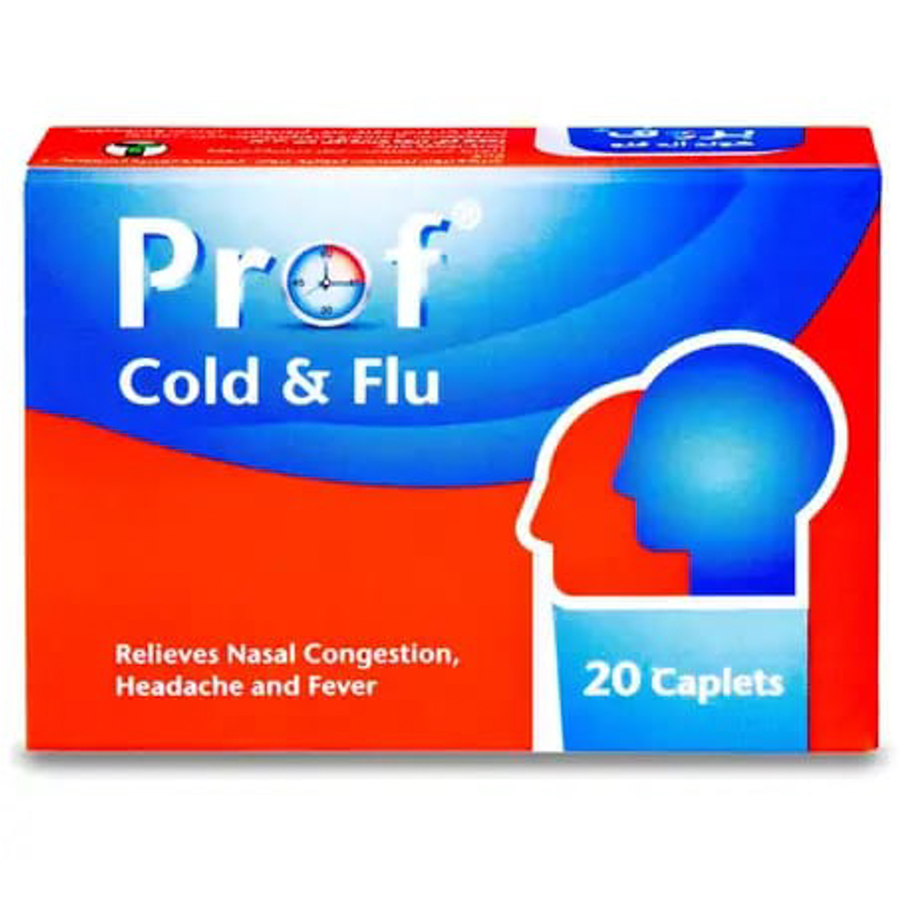 Prof Cold & Flu Caplet 20 P