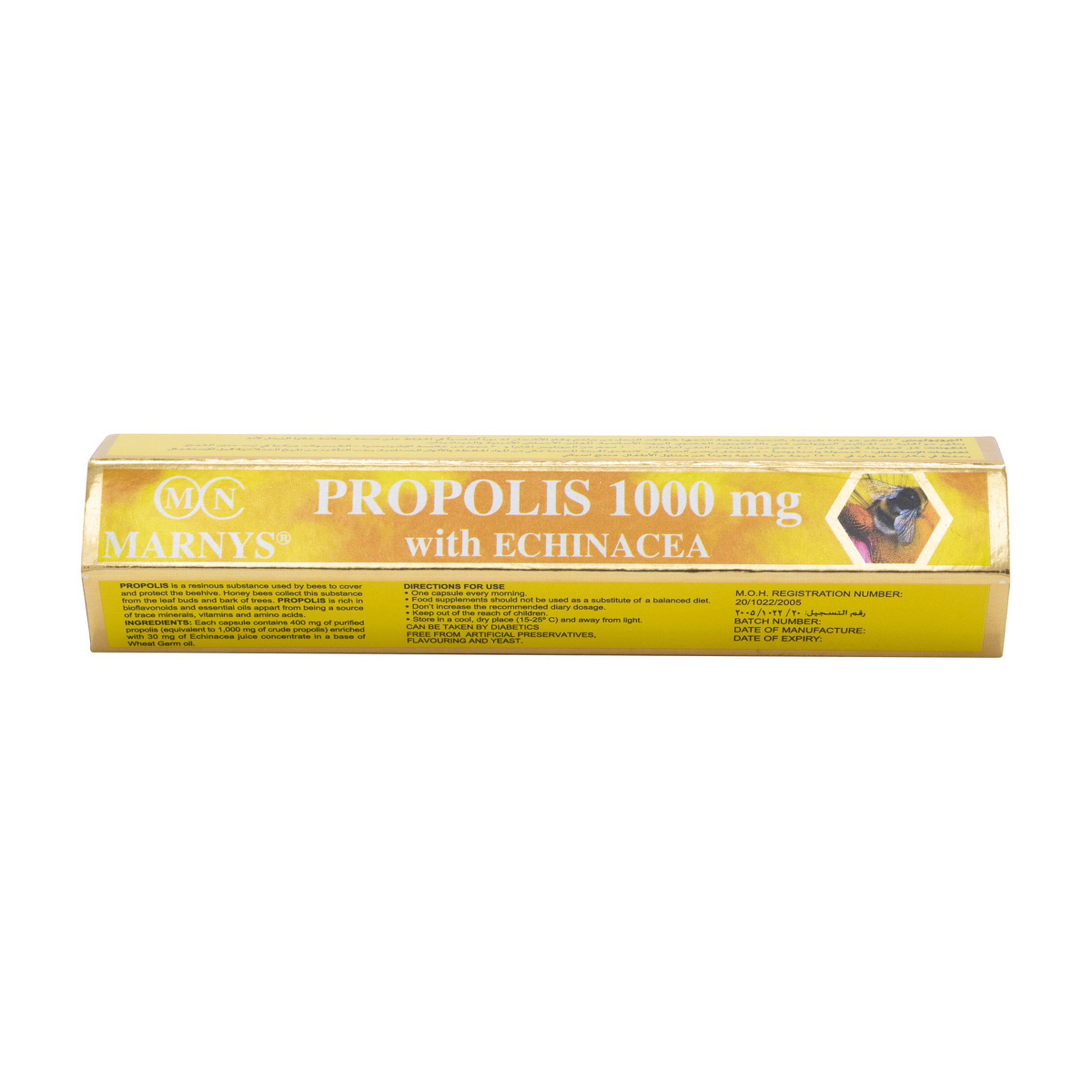 Propolis 1000 Mg + Echinacea 30 Capsules
