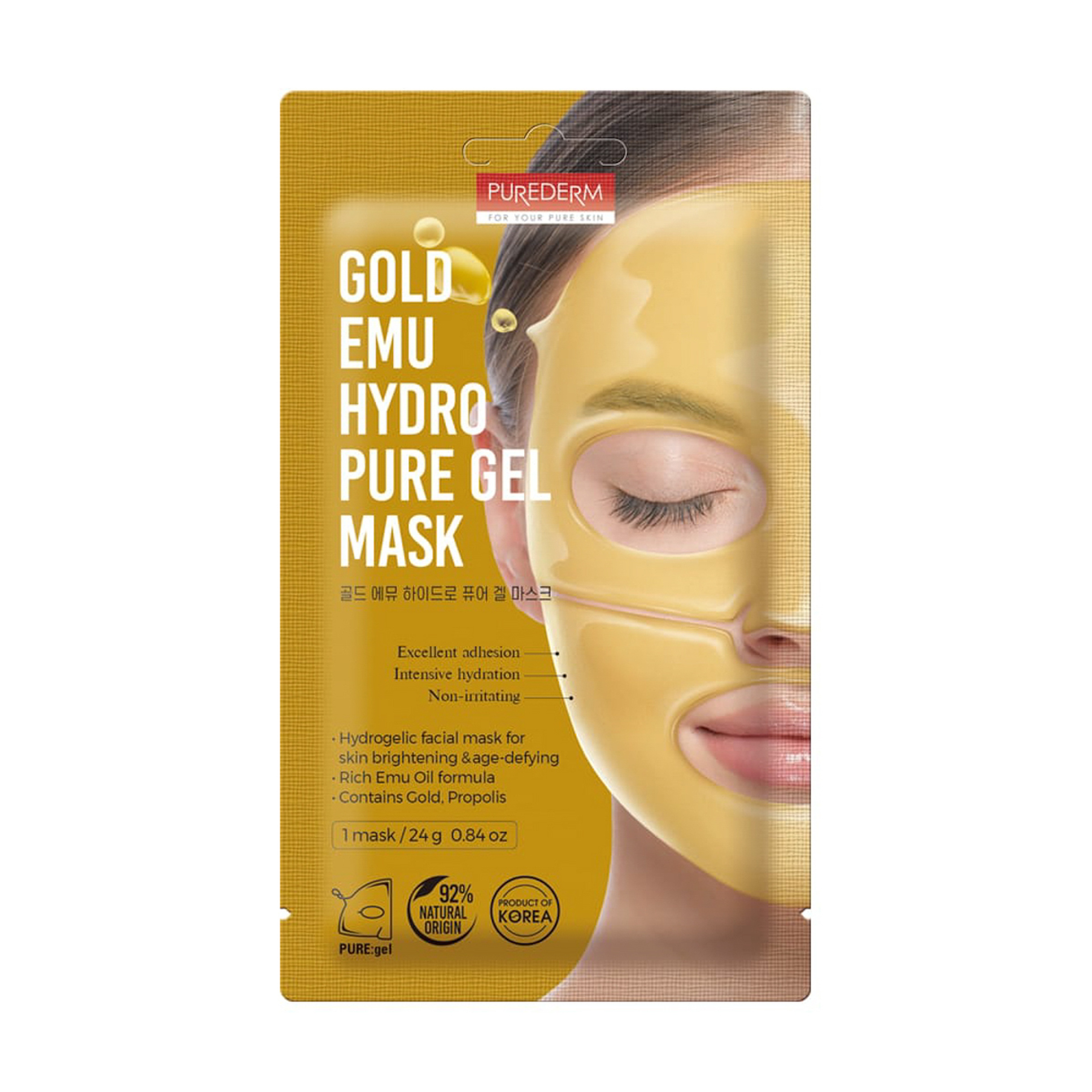 Purederm Gold Emu Hydrogel Mask