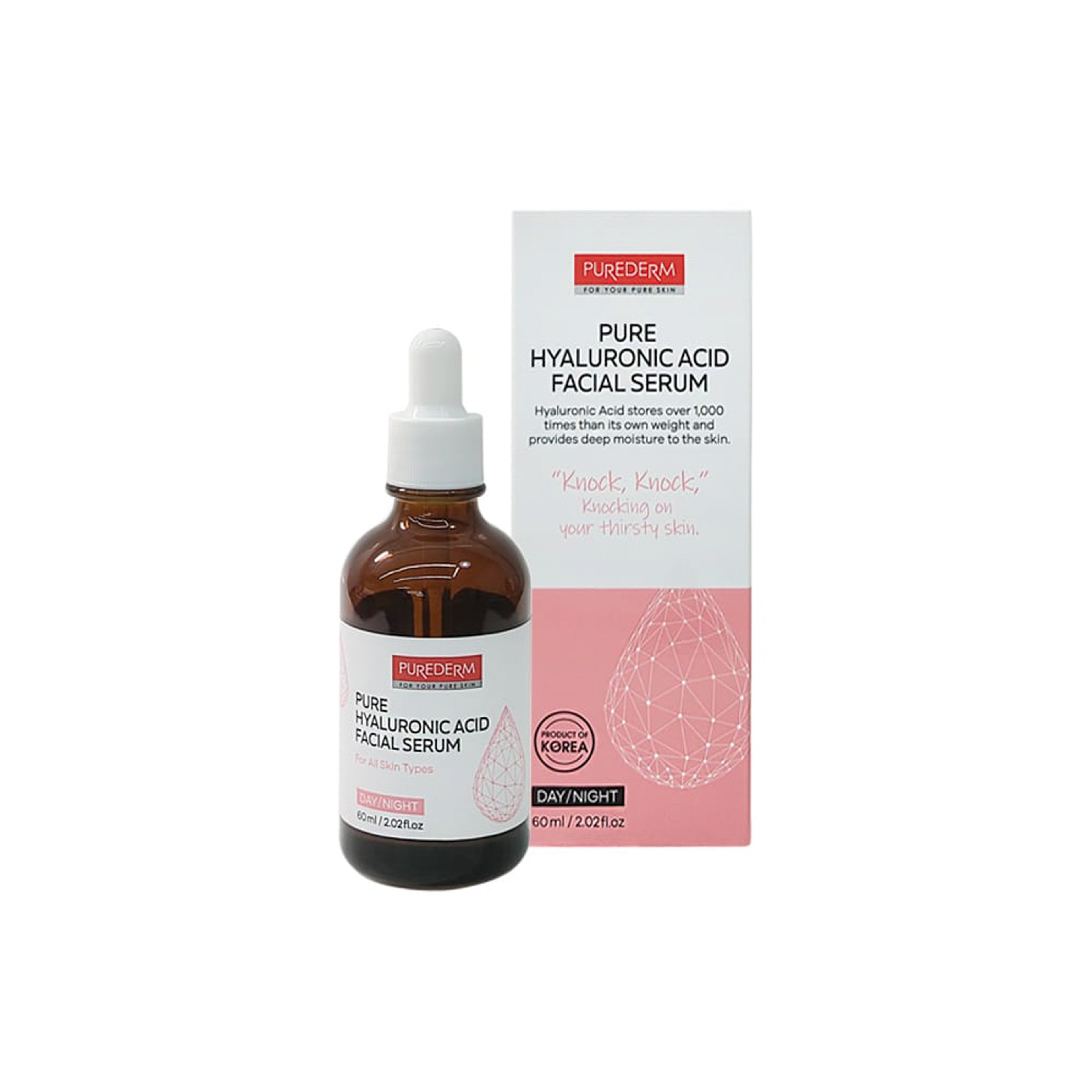Purederm Pure Hyaluronic Acid Facial Serum 60 Ml