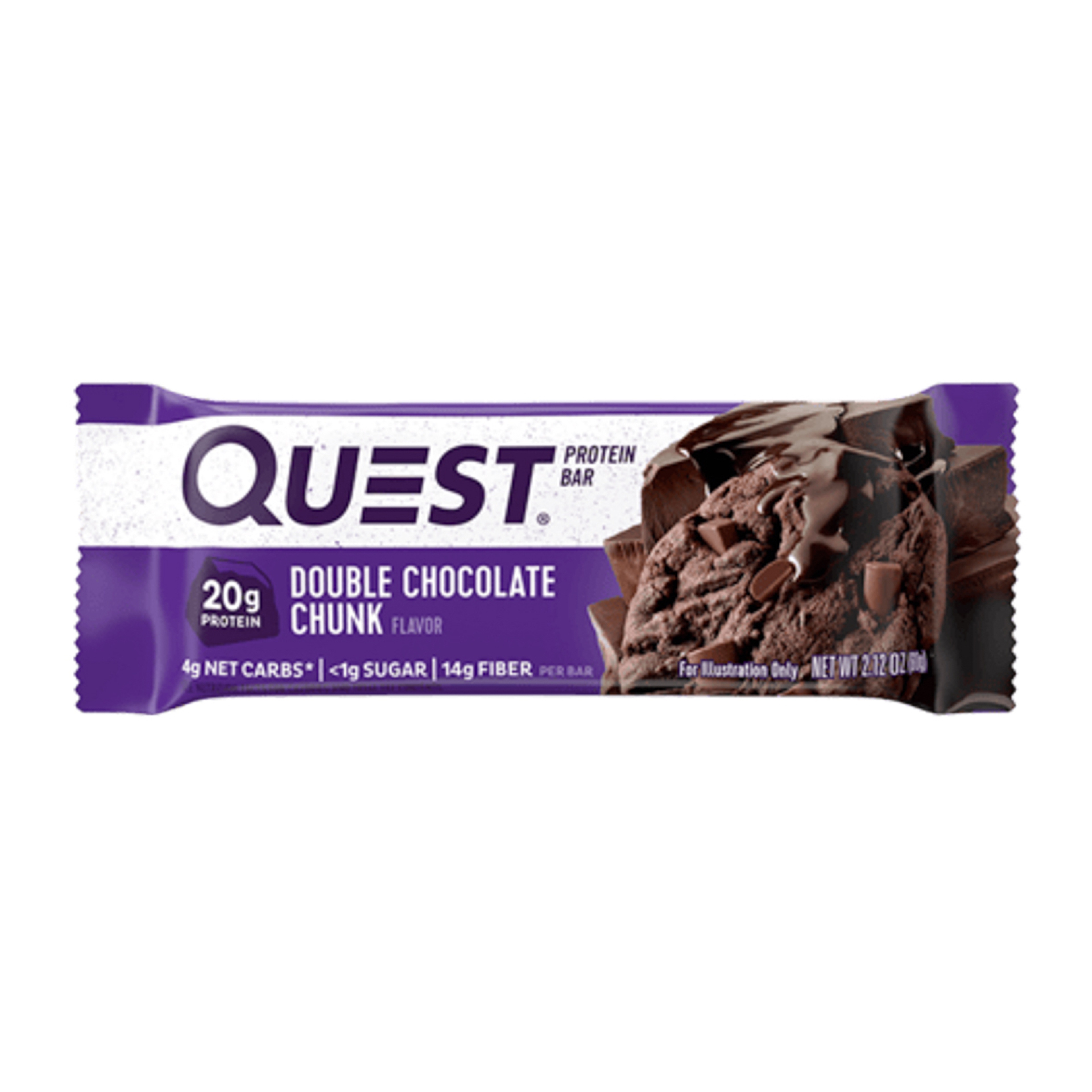 Quest Nutrition Double Chocolate Chunk Protein Bar 60Gm