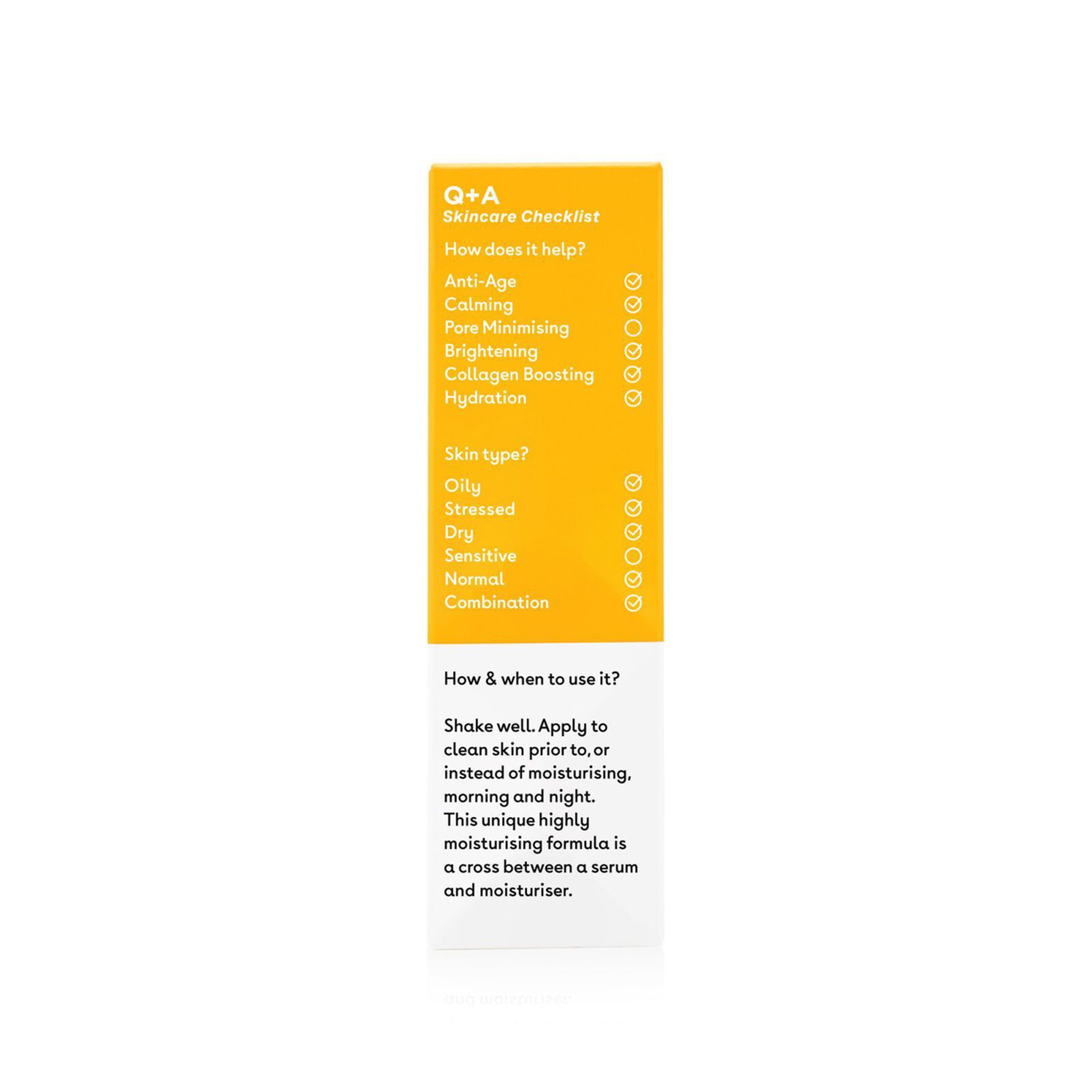 Q+A Vitamin C Brightening Serum 30Ml