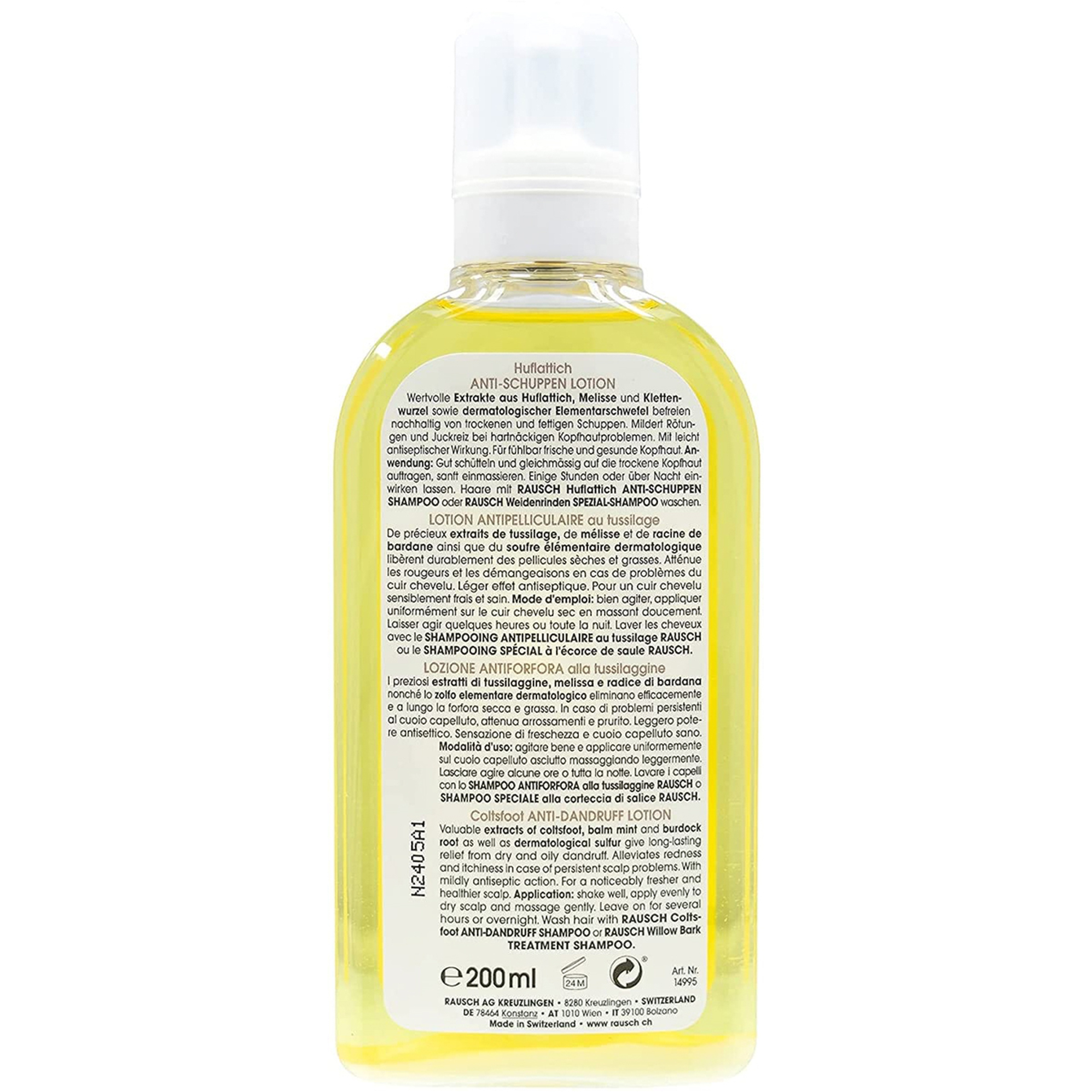 Rausch Coltsfoot Anti-Dandruff Lotion 200Ml