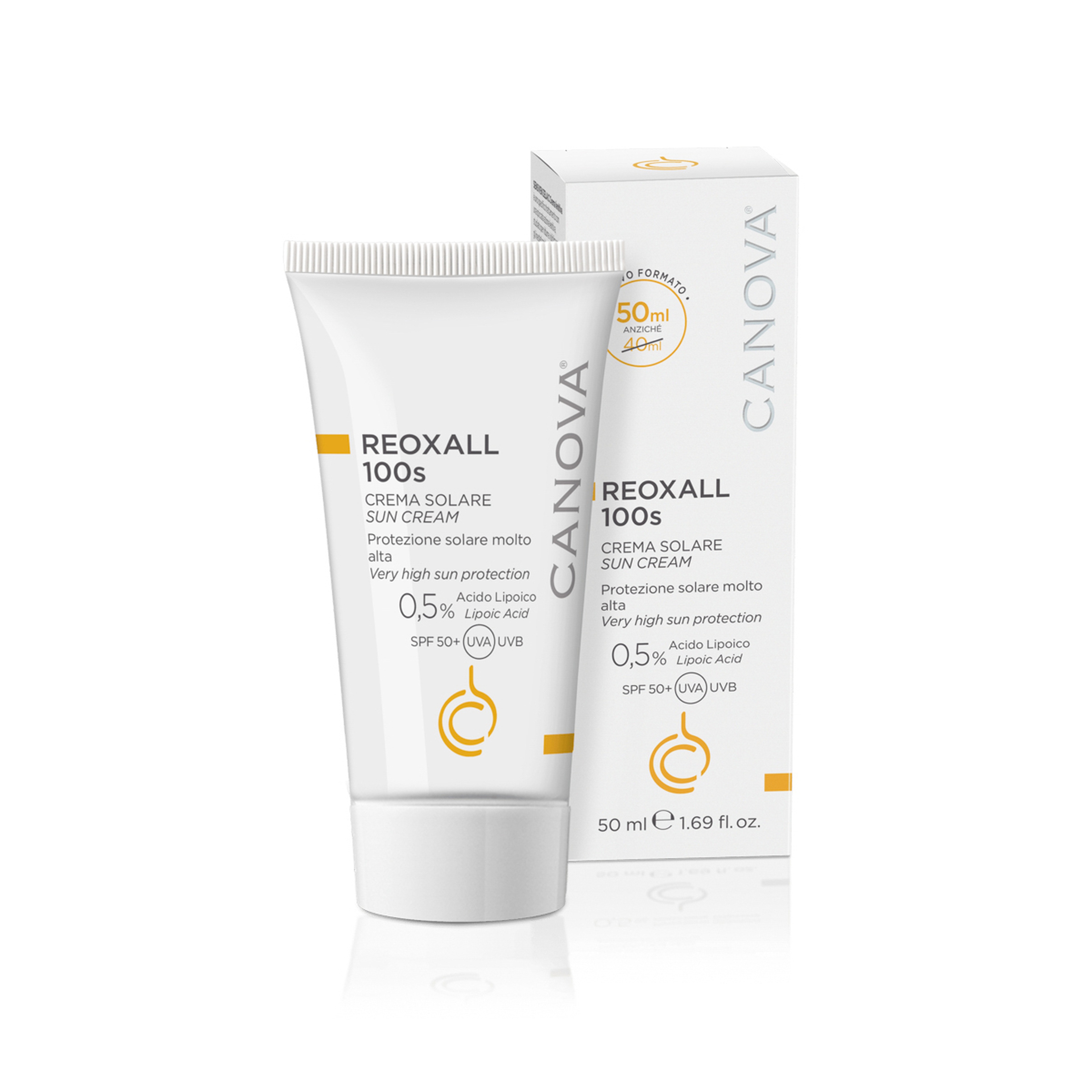 Reoxall 100S Sun Cream 50Ml Tube