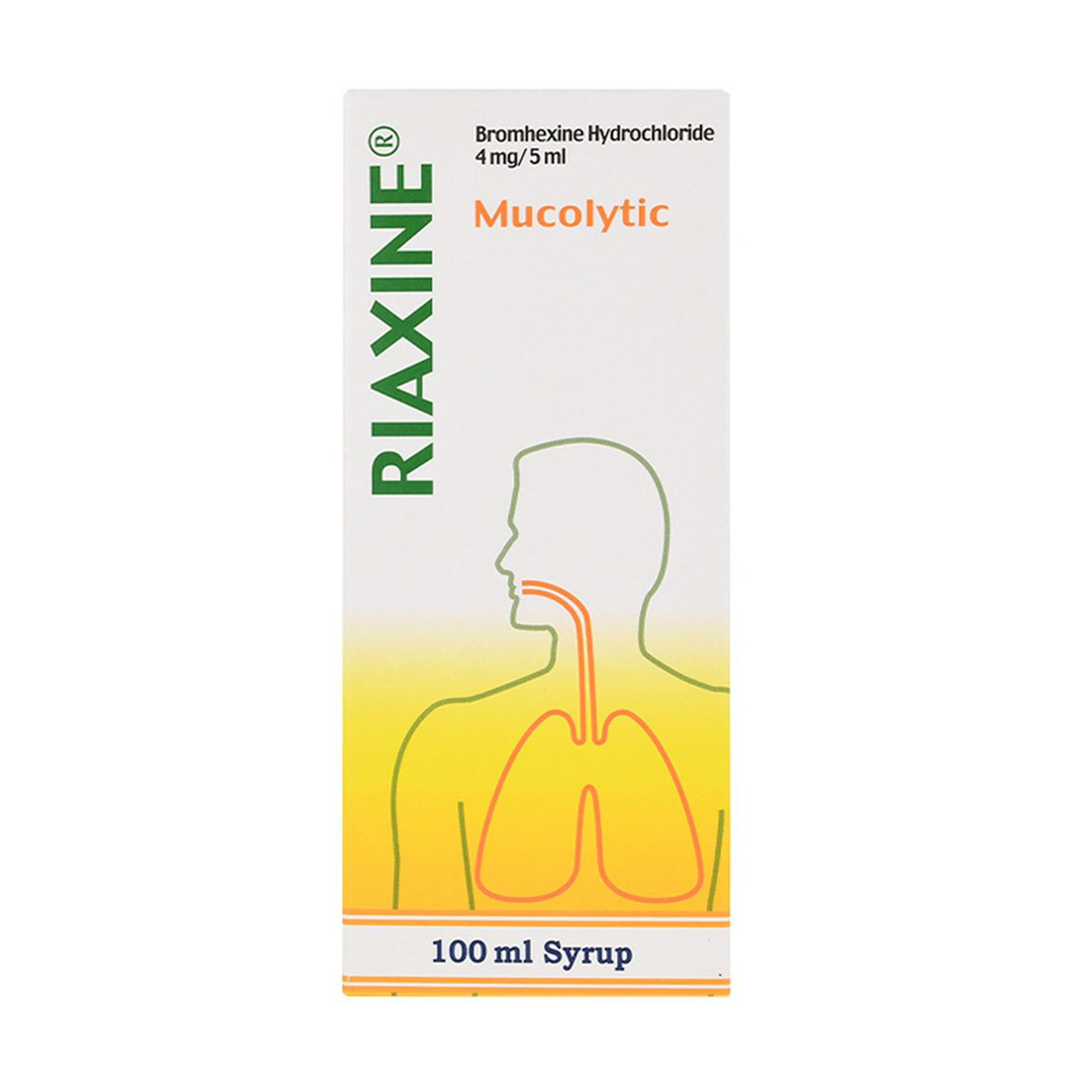 Riaxine Syrup Relieves Cough - 100 Ml