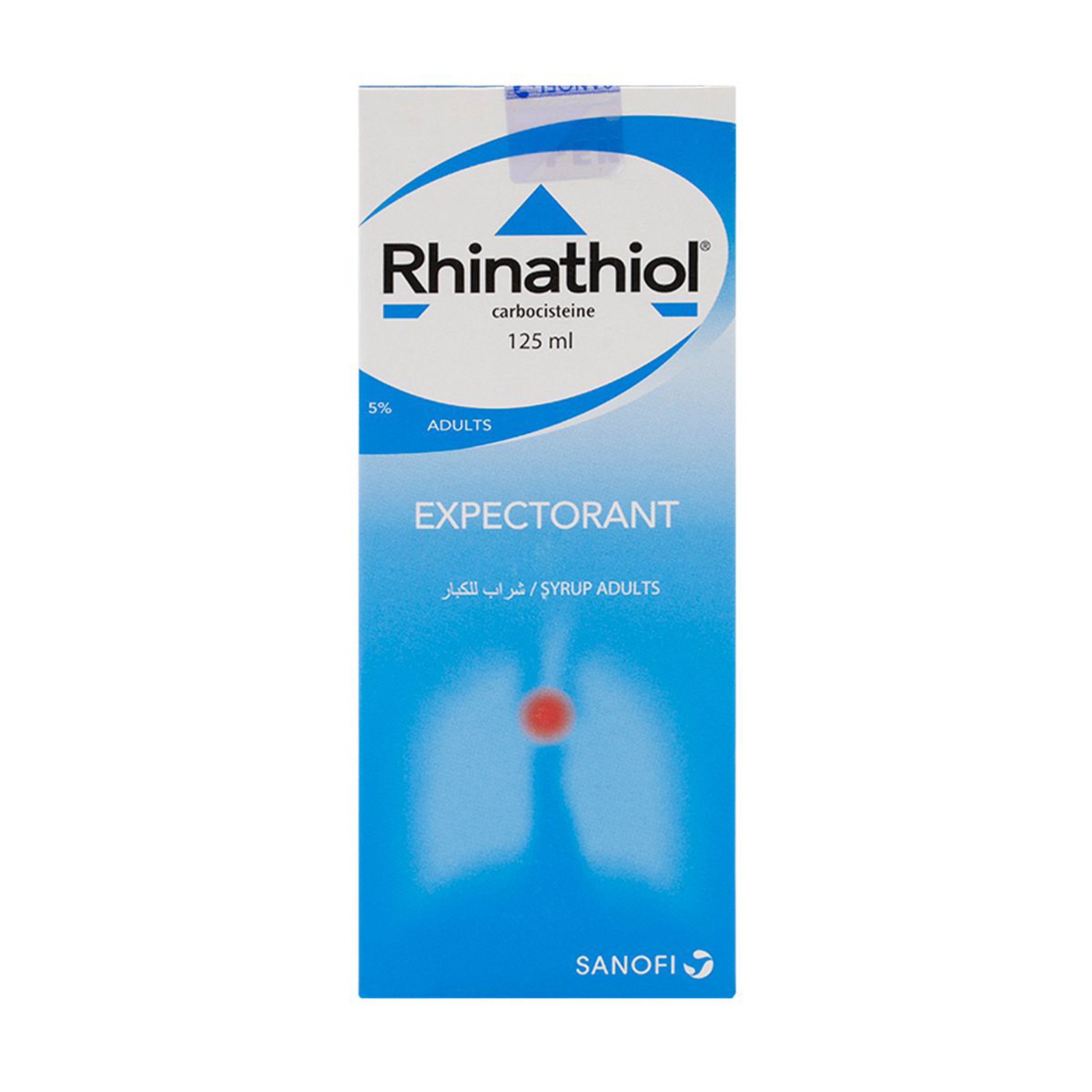 Rhinathiol 5% Syrup 125 Ml Adult