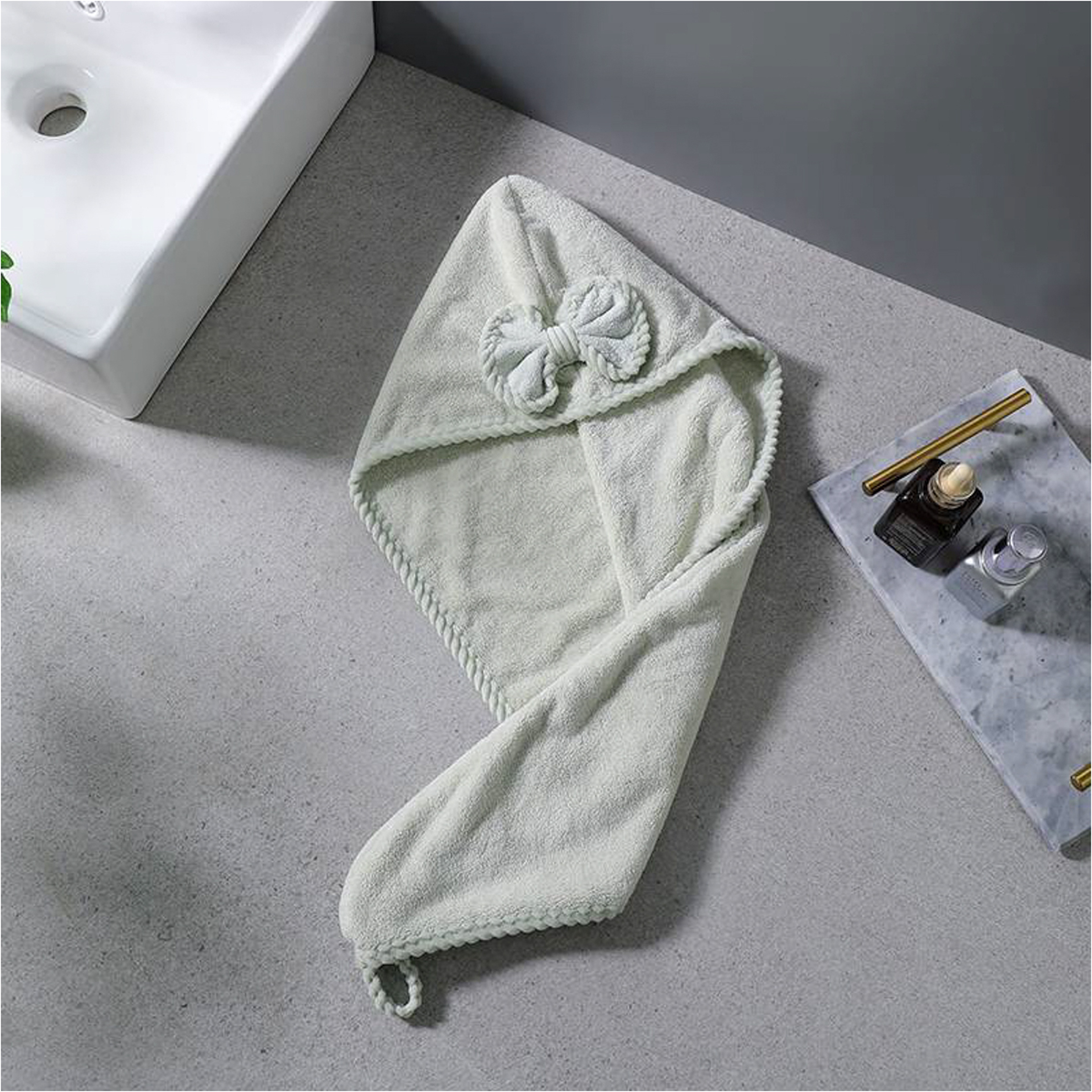 Reefi Modern Hair Cap S Pistachio68*25Cm