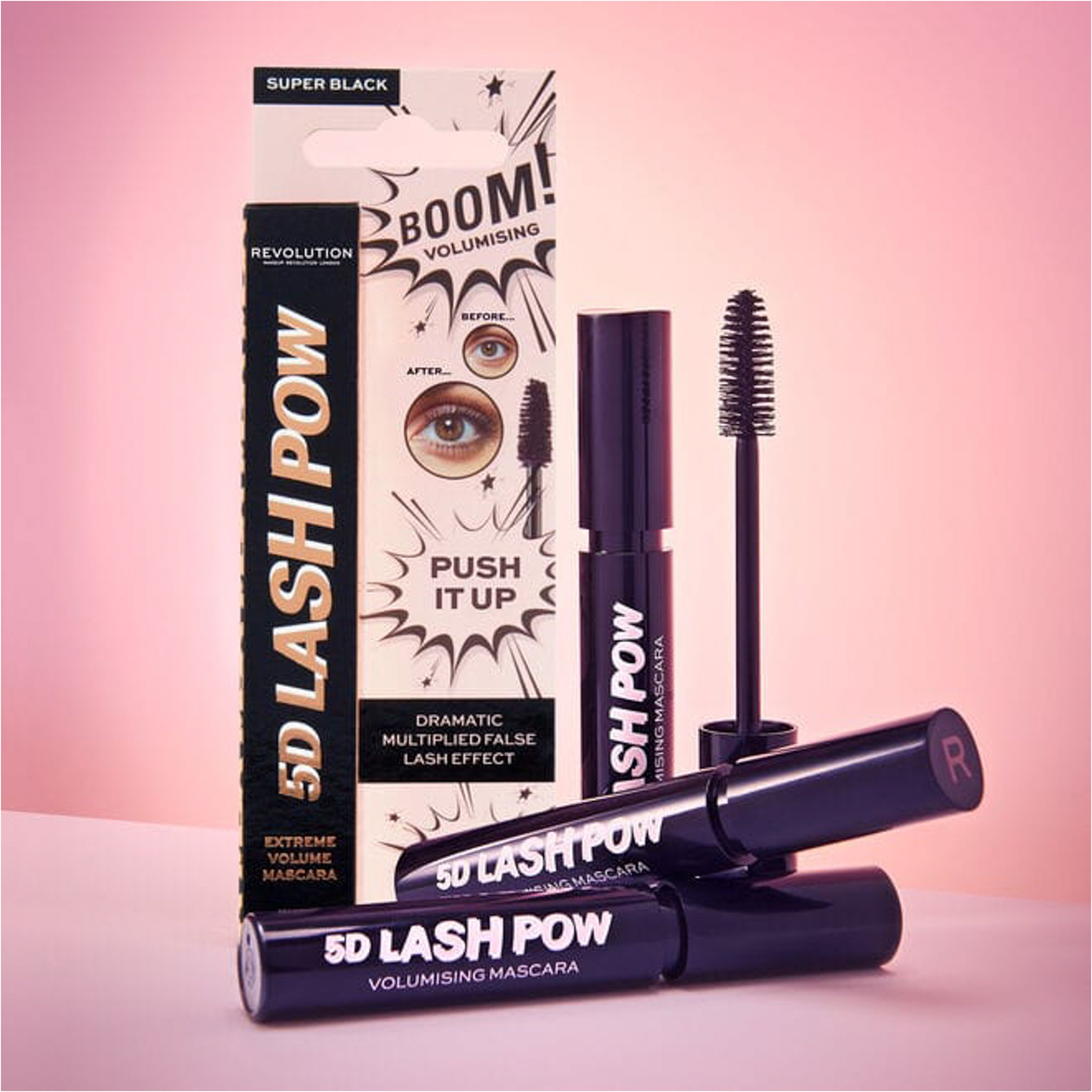 Makeup Revolution 5D Lash Pow Mascara Black